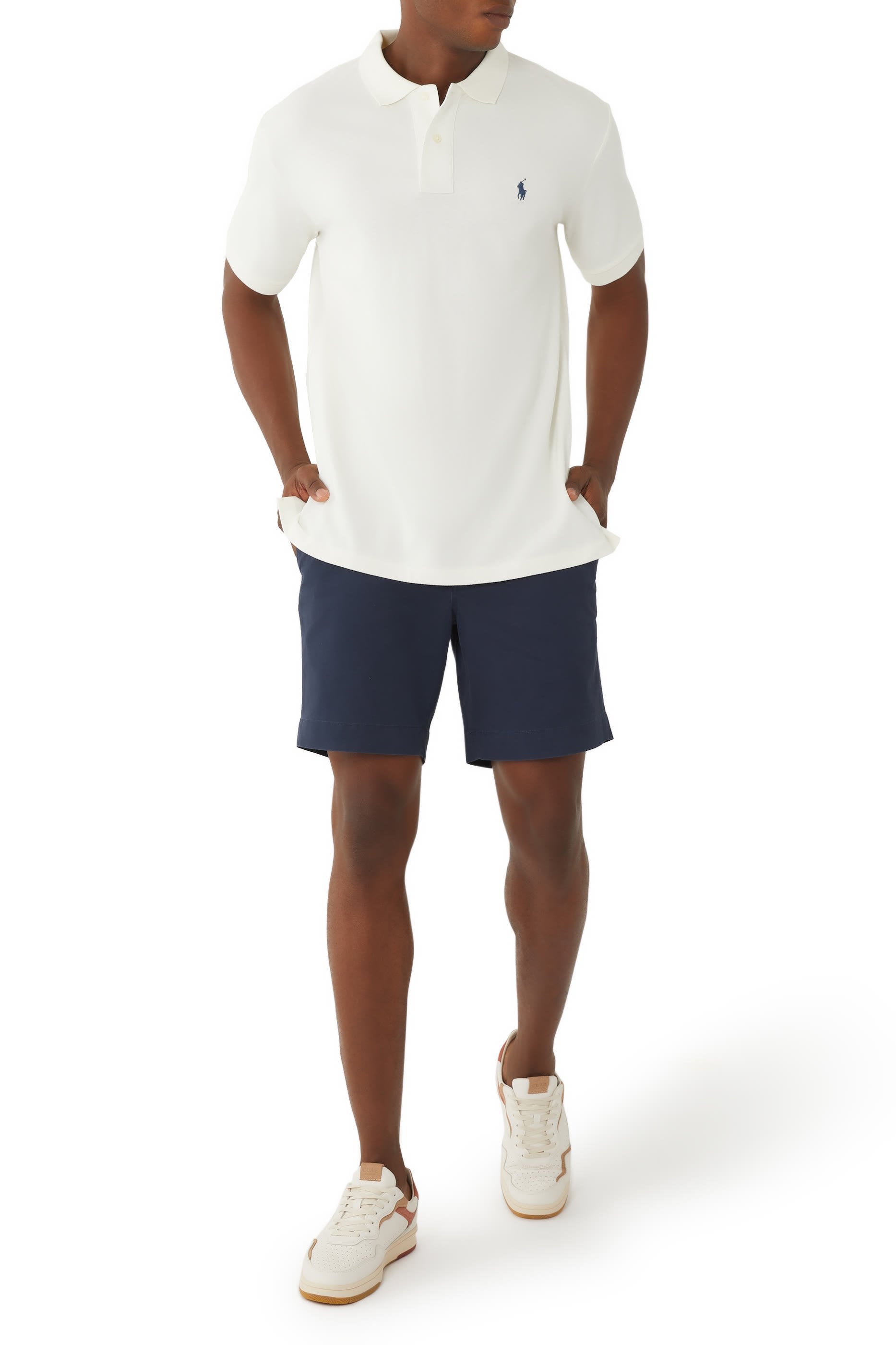 Stretch Cotton Chino Shorts