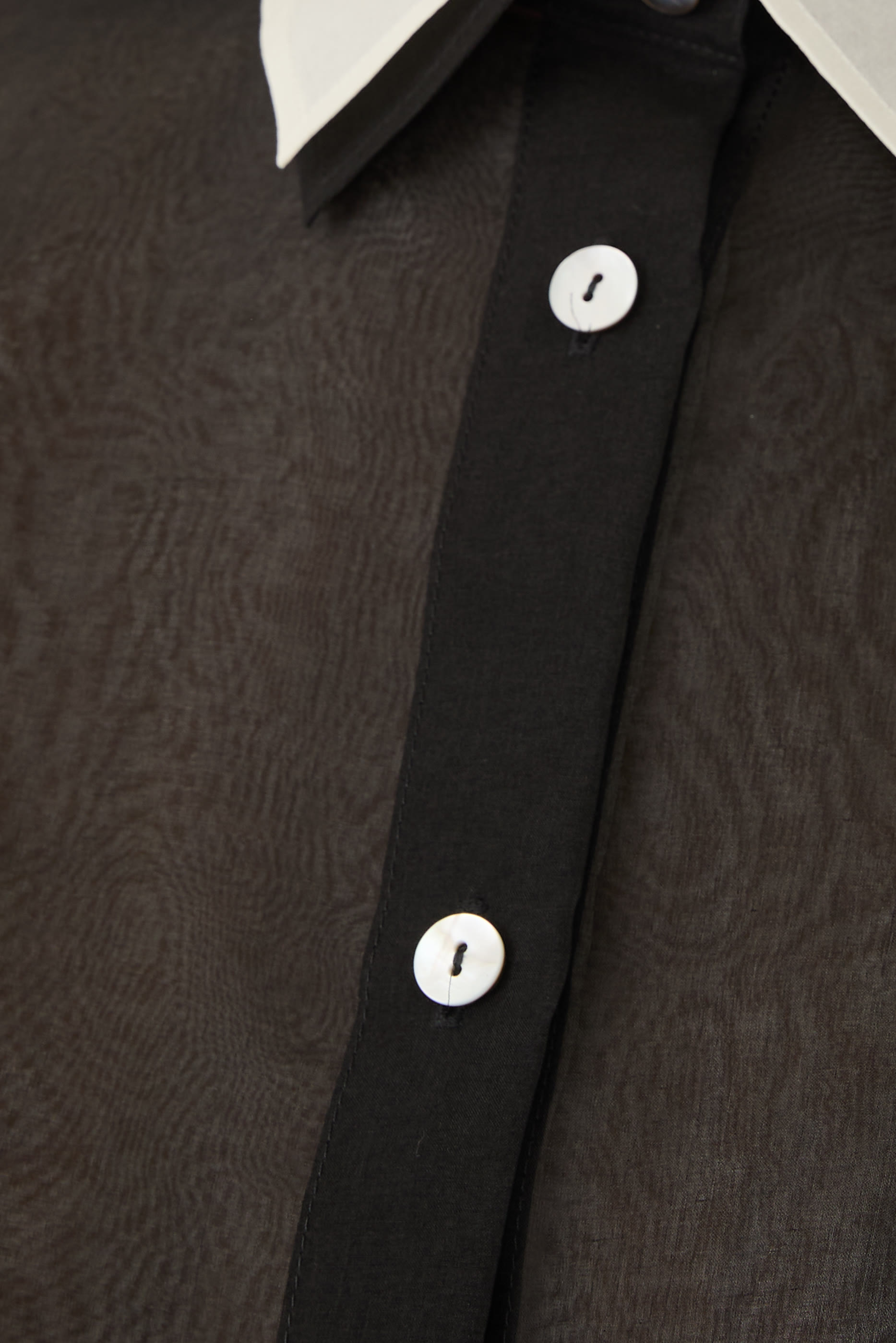 Estelle Double Layer Silk Organza Shirt