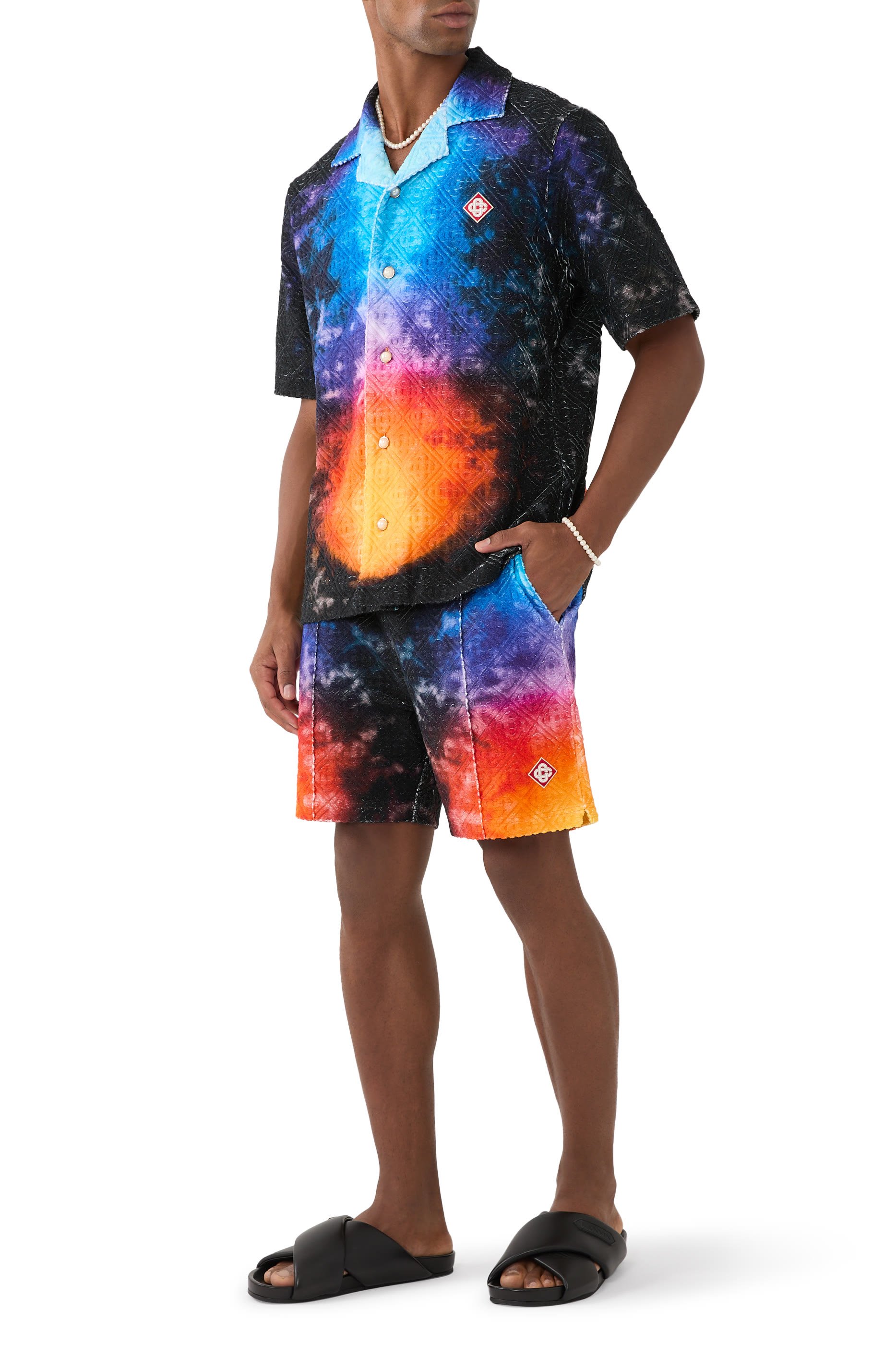 Gradient Towelling Shorts