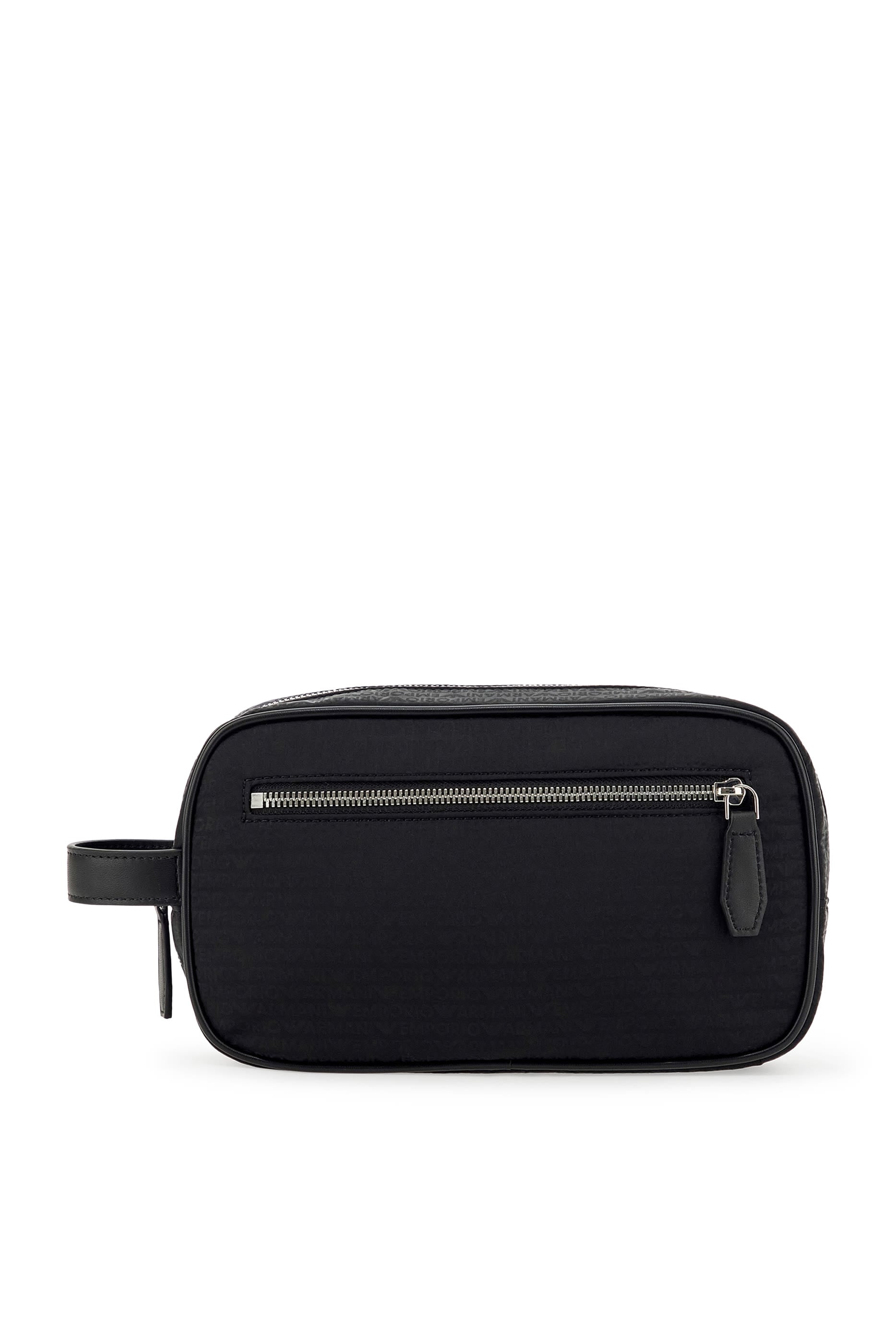 Logo Plaque Toiletry Bag
