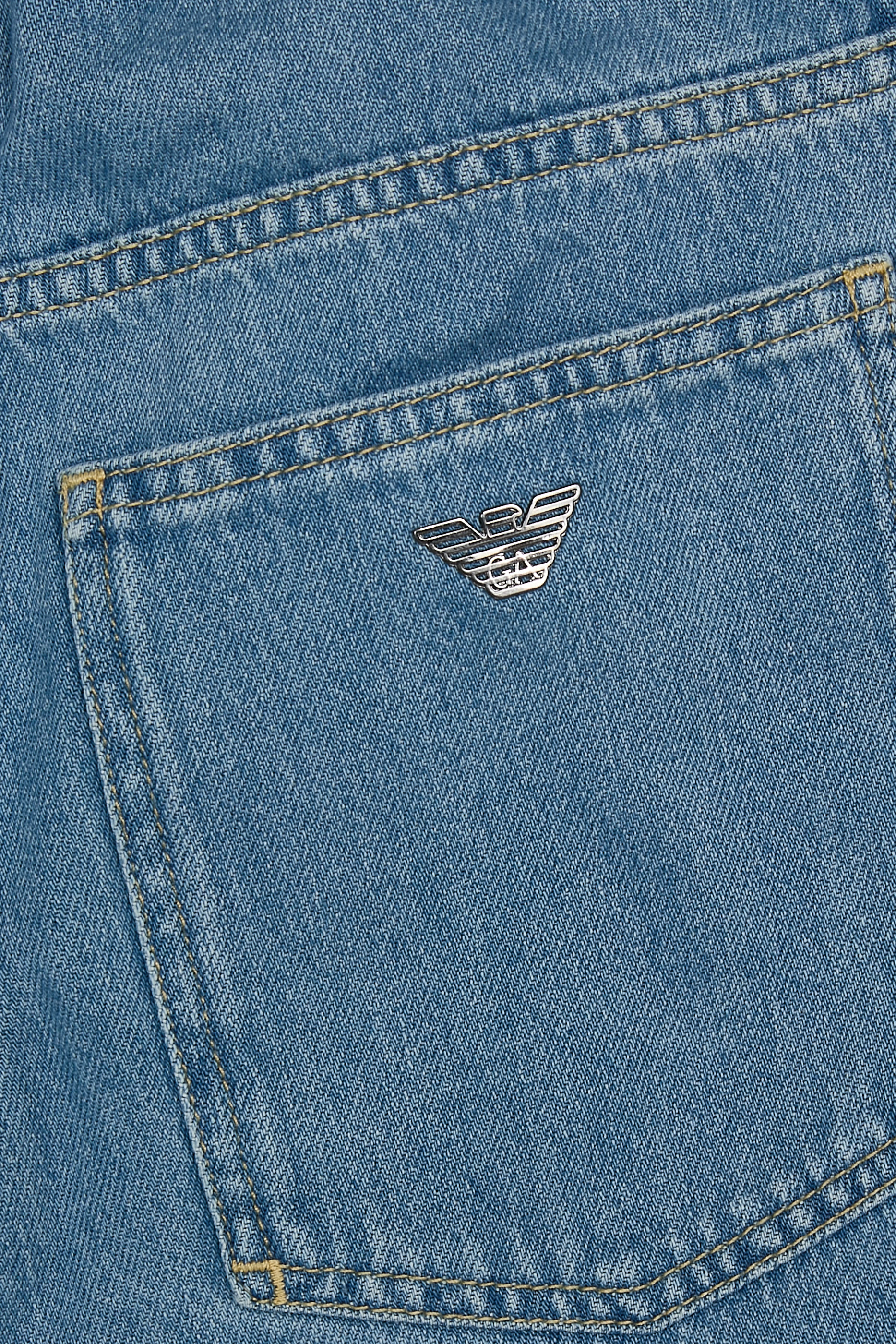 Kids Panelled Elasticated Waist Jeans