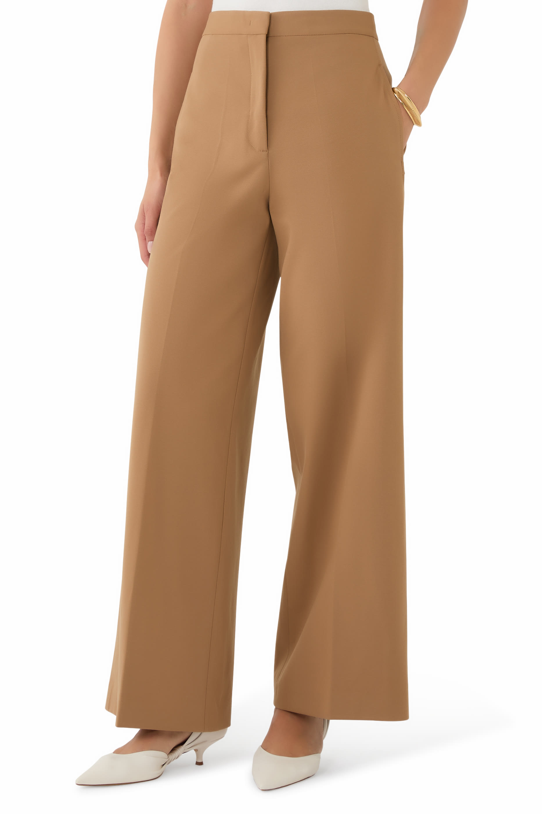 Cotton Tailored Trousers