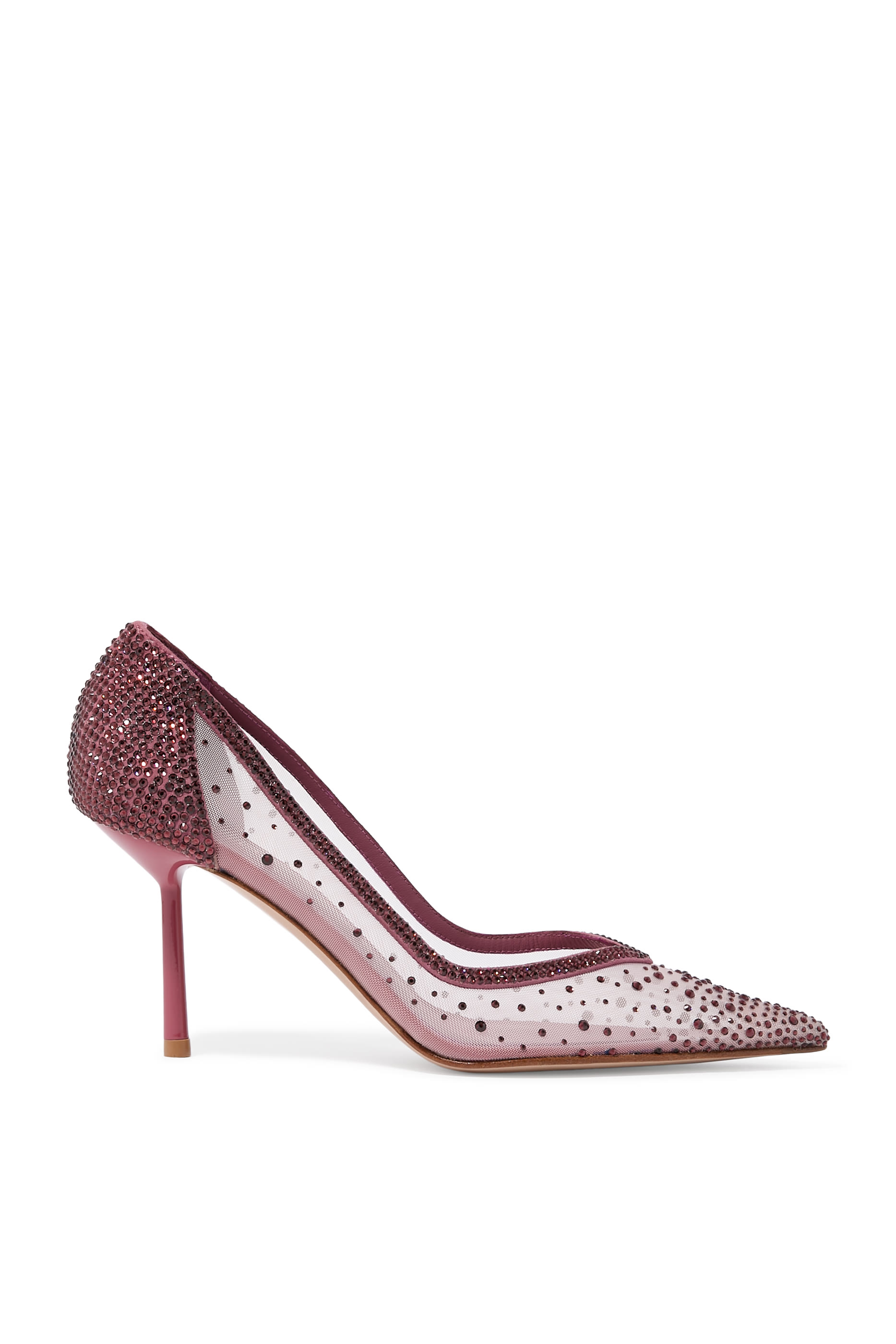 Nicole 80 Slingback Crystal Pumps