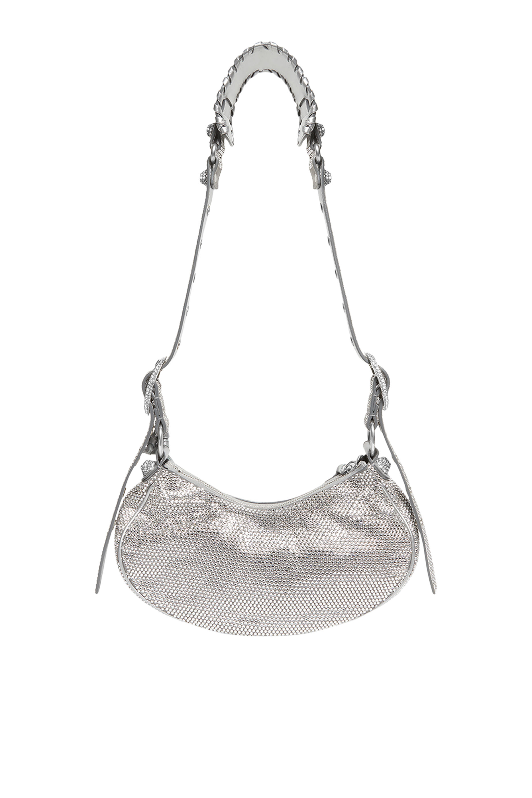 Le Cagole XS Shoulder Bag With Rhinestones