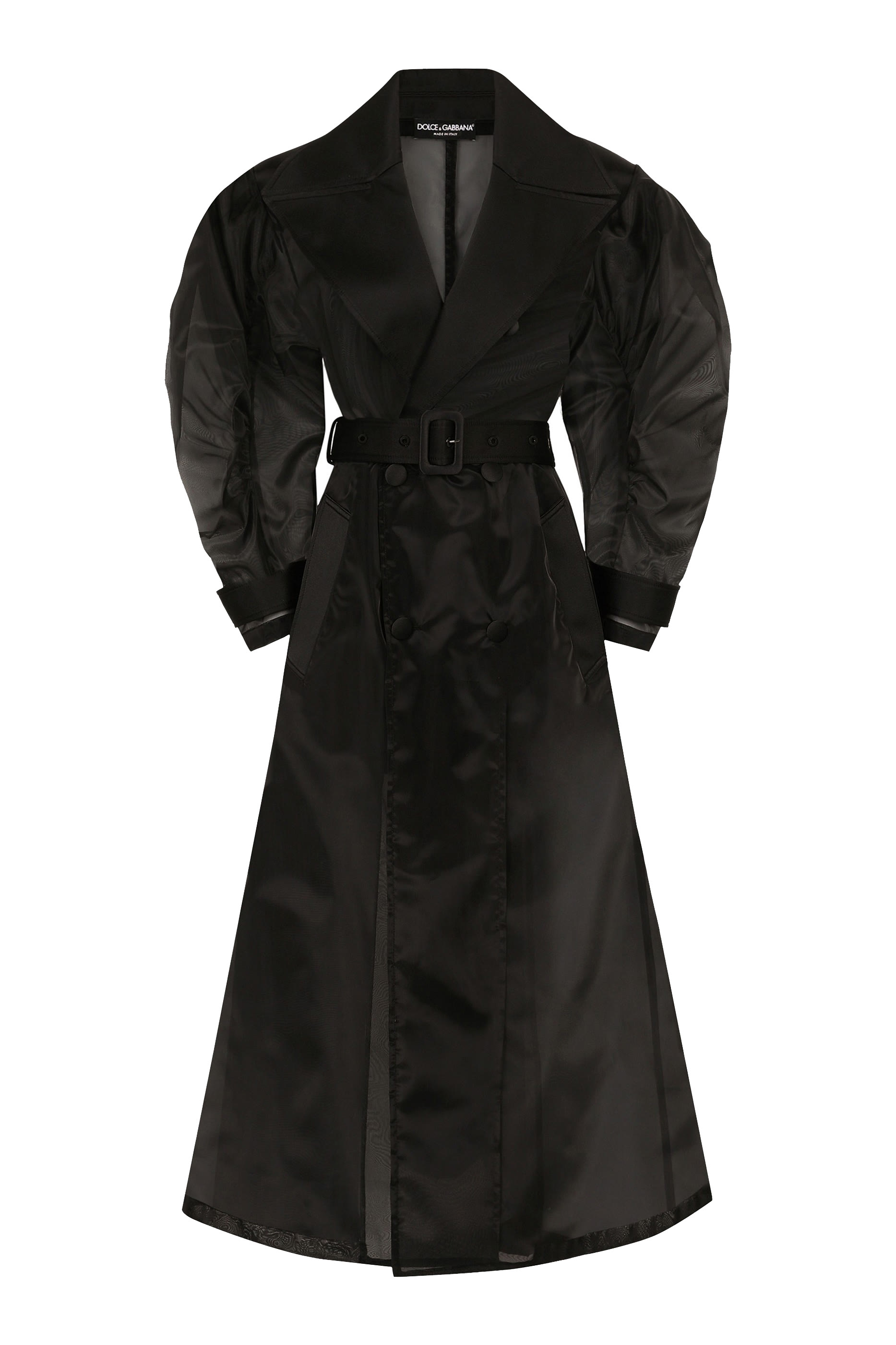 Technical Organza Trench Coat