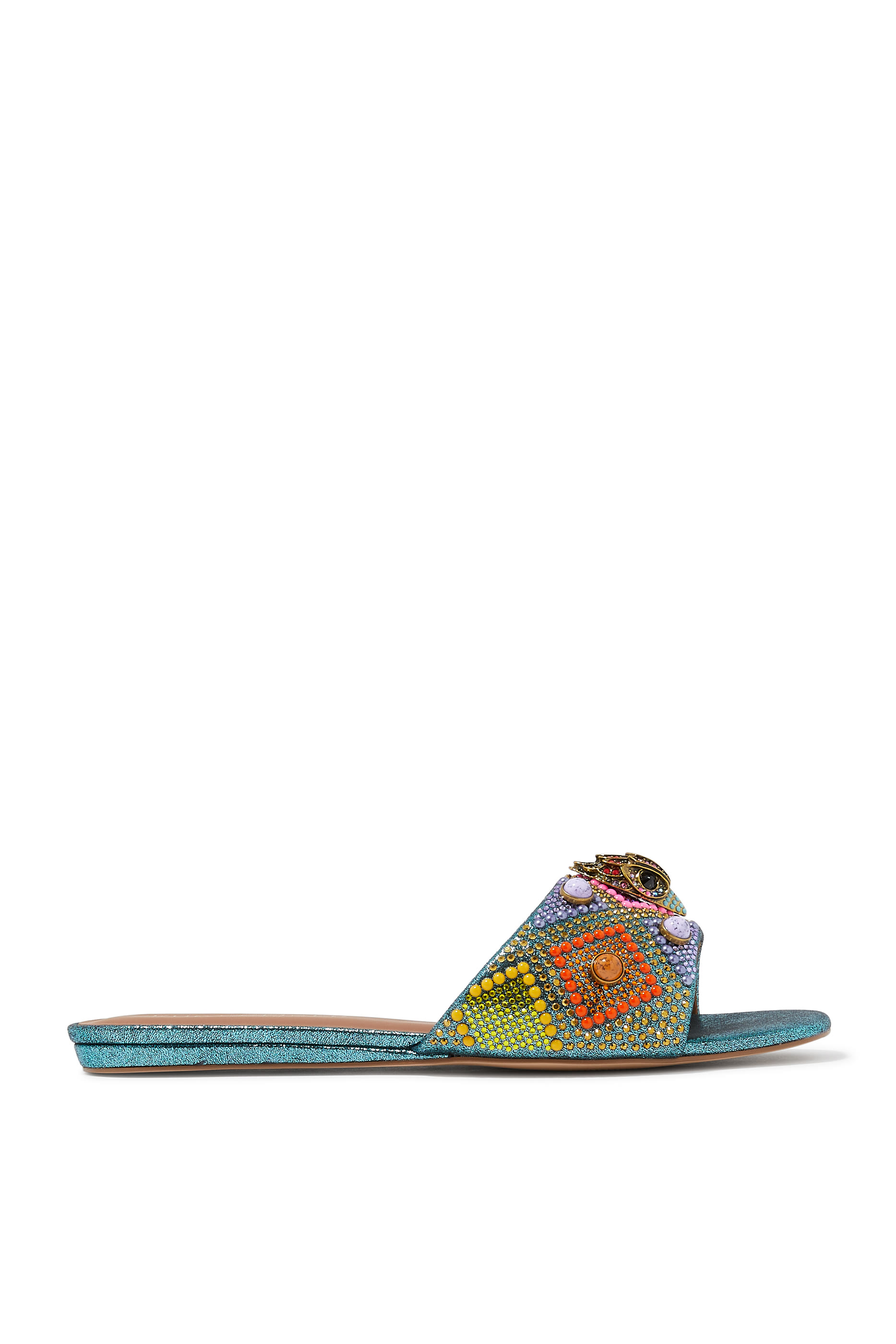 Kensington Jewel Flat Sandals