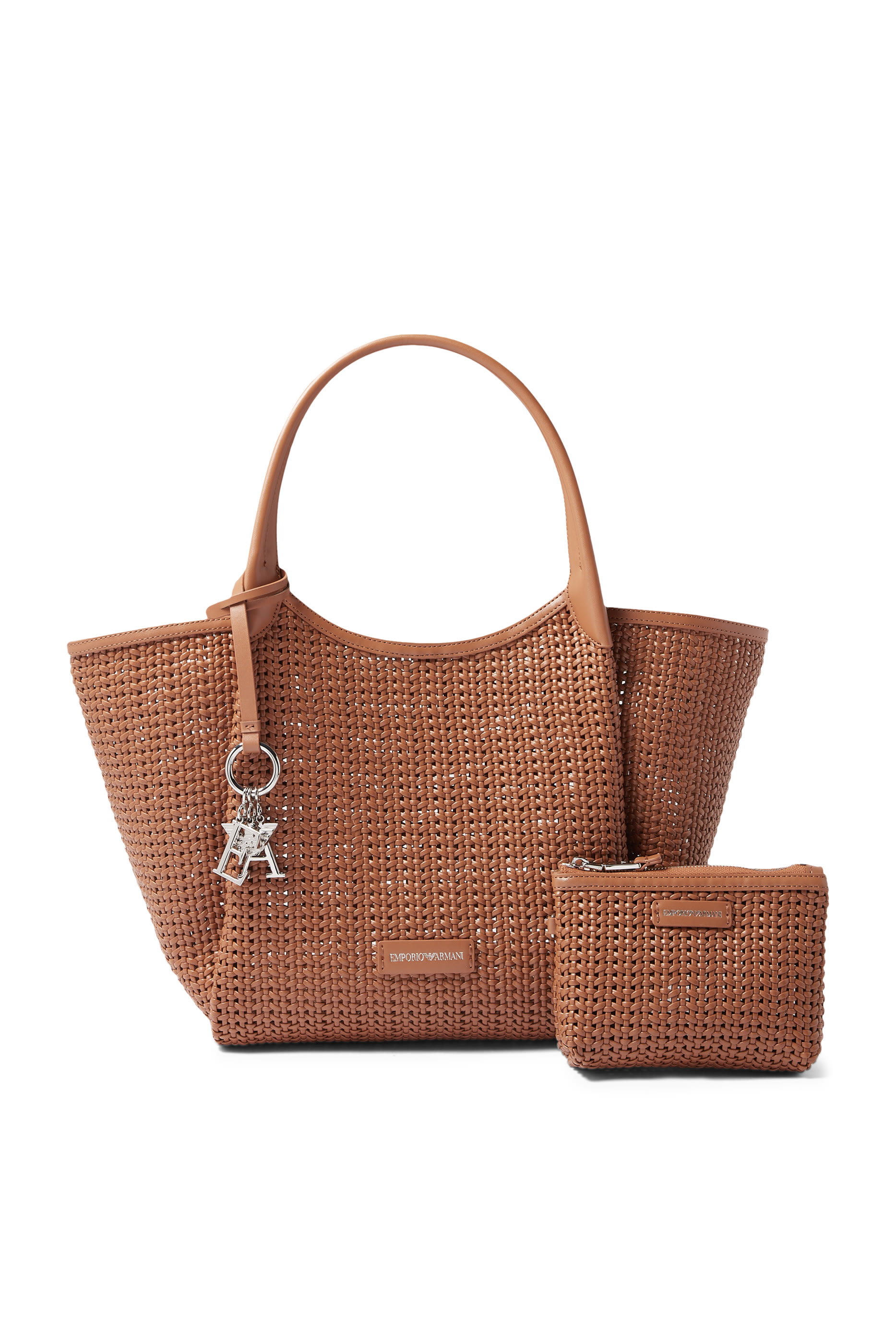 Raffia Shopping Tote Bag