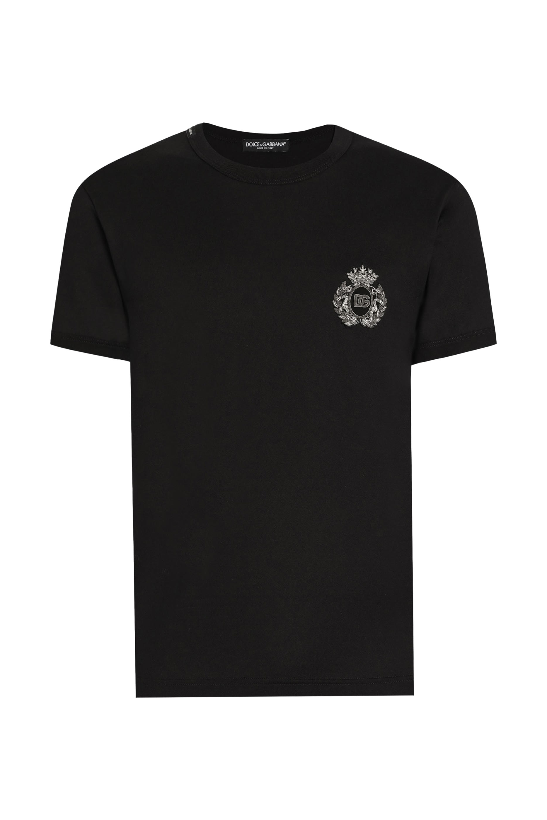 Heraldic Patch Cotton T-Shirt