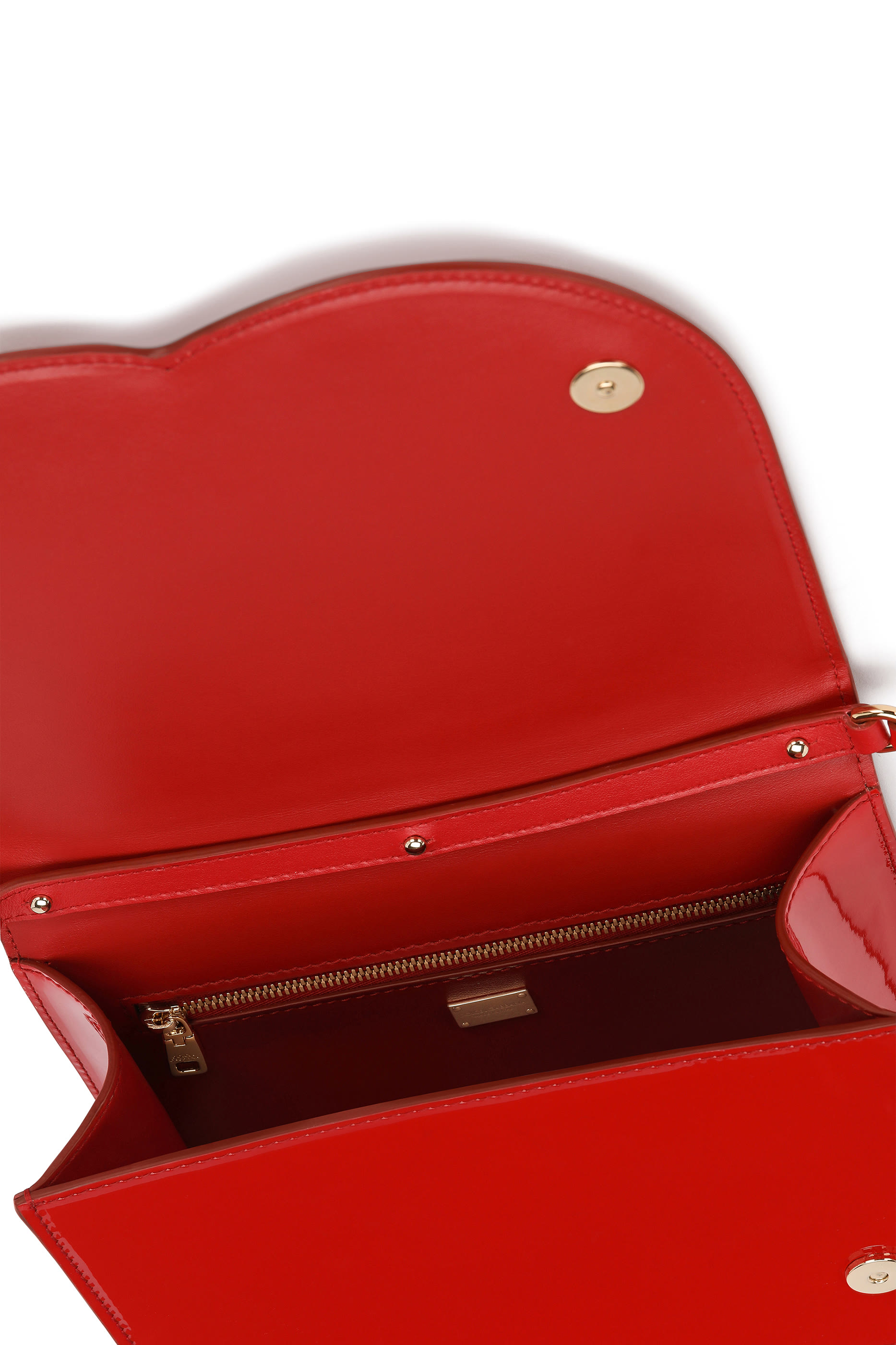 Patent Leather DG Logo Crossbody Bag