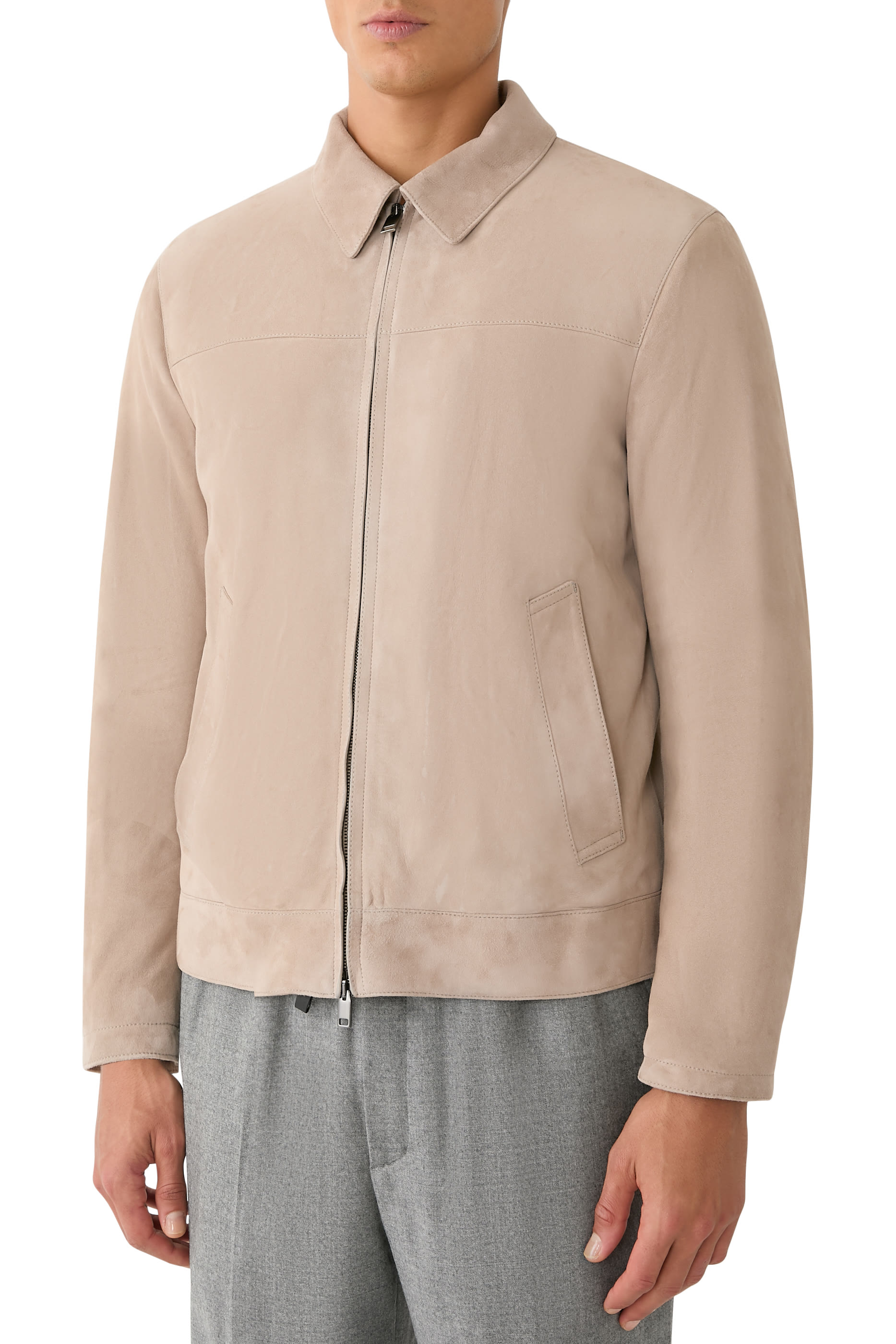 Suede Leather Jacket