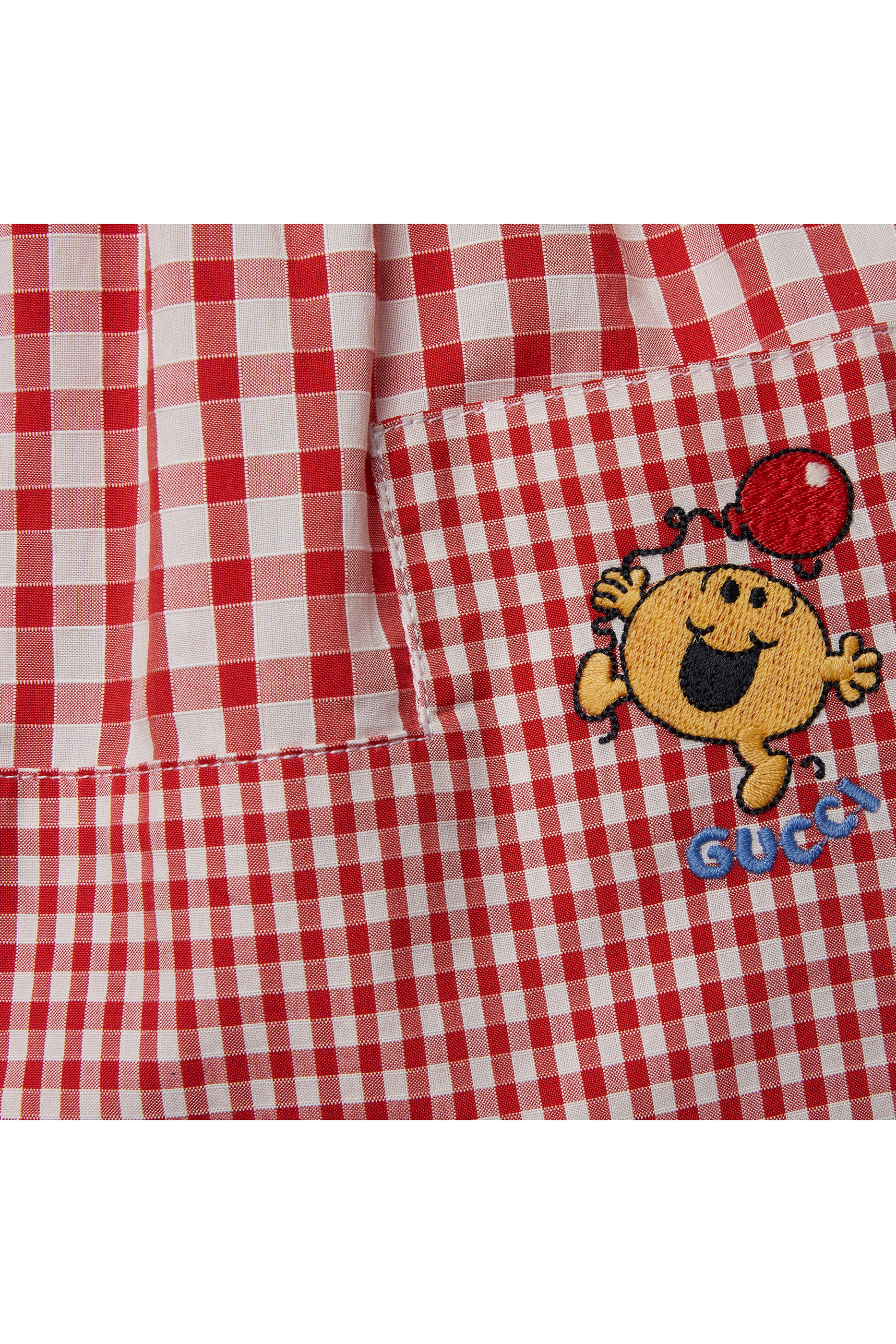 Kids Gingham Cotton Dress