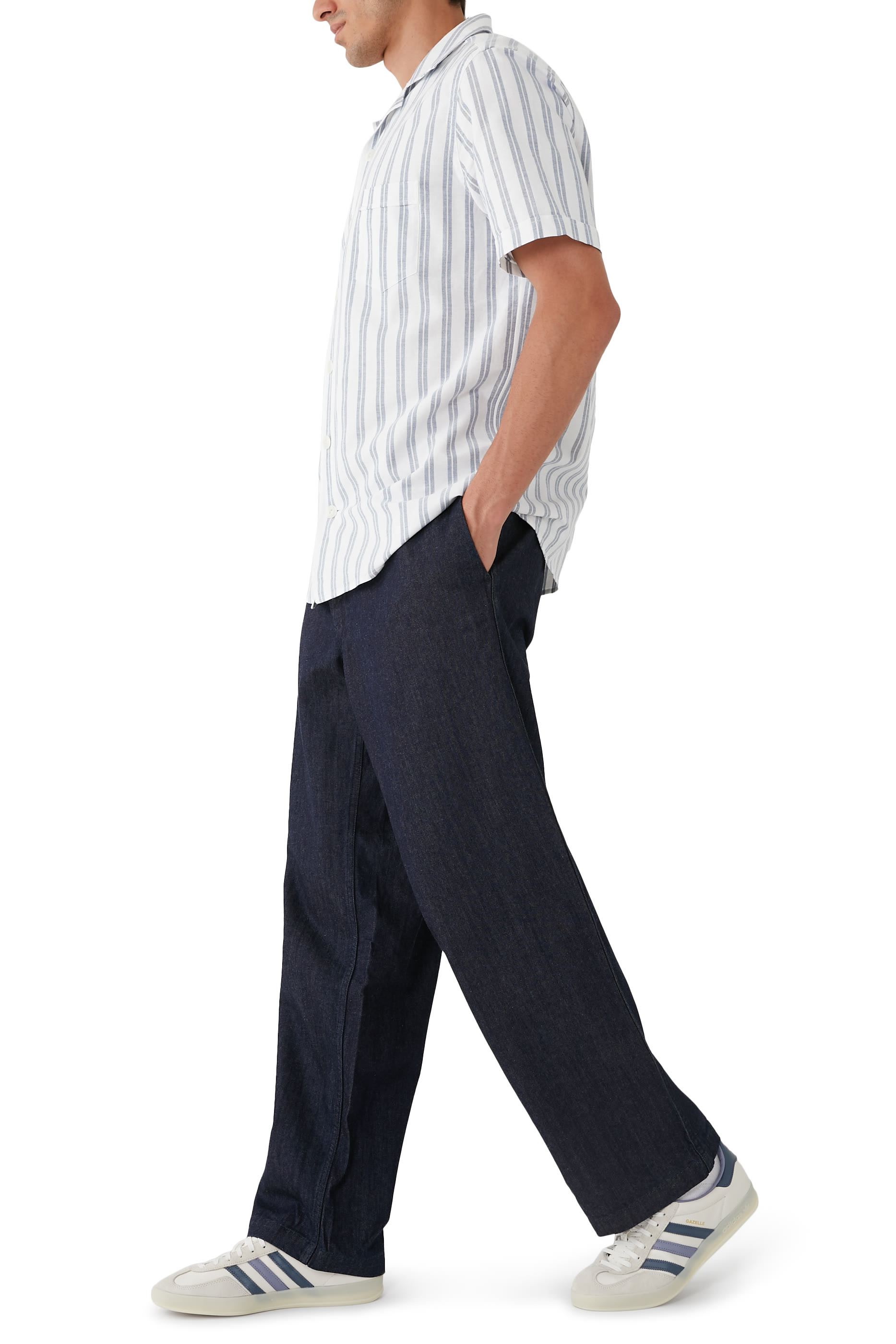 Regular Fit Oxford Cotton Glanshirt