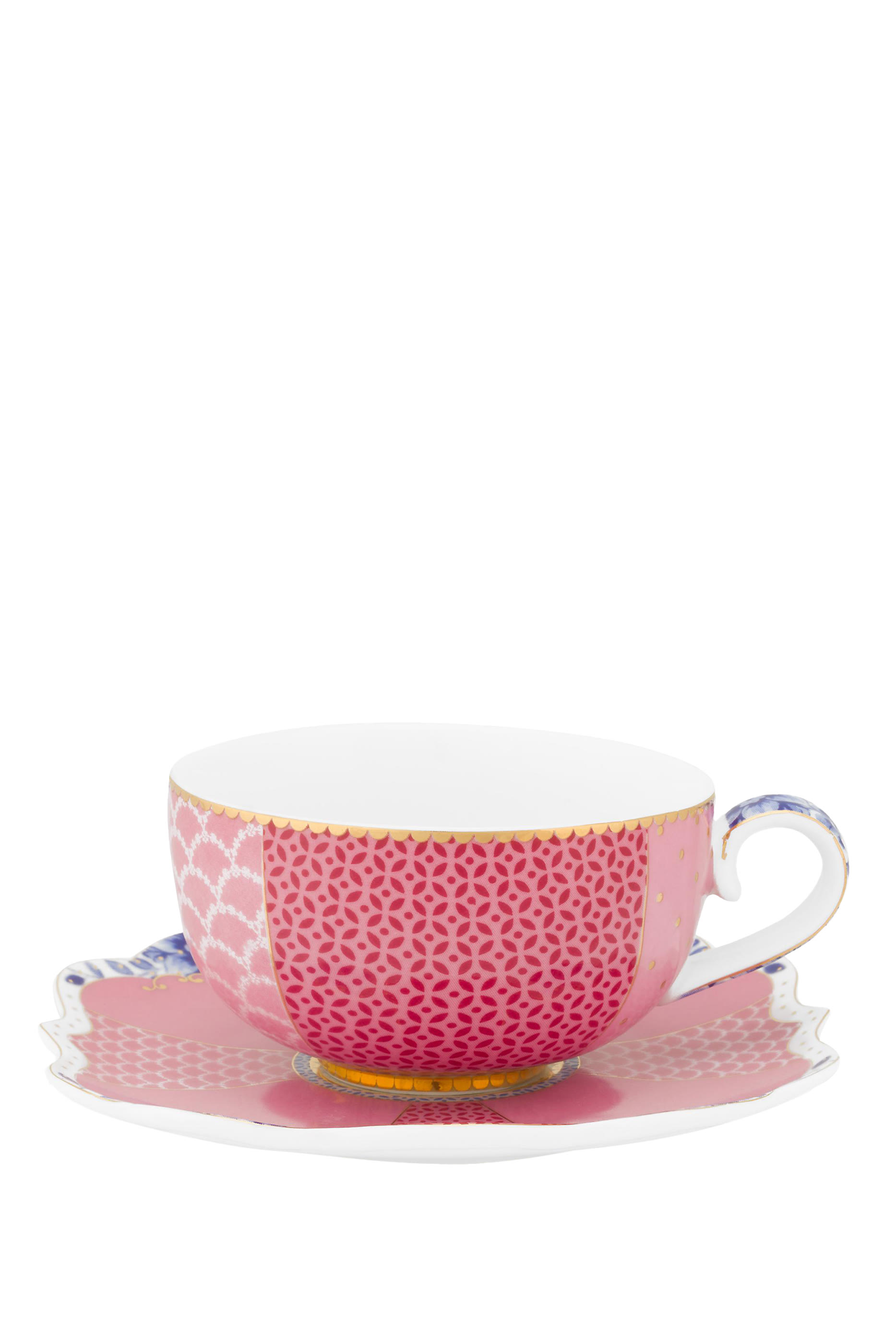 Royal Pink Espresso Cup & Saucer