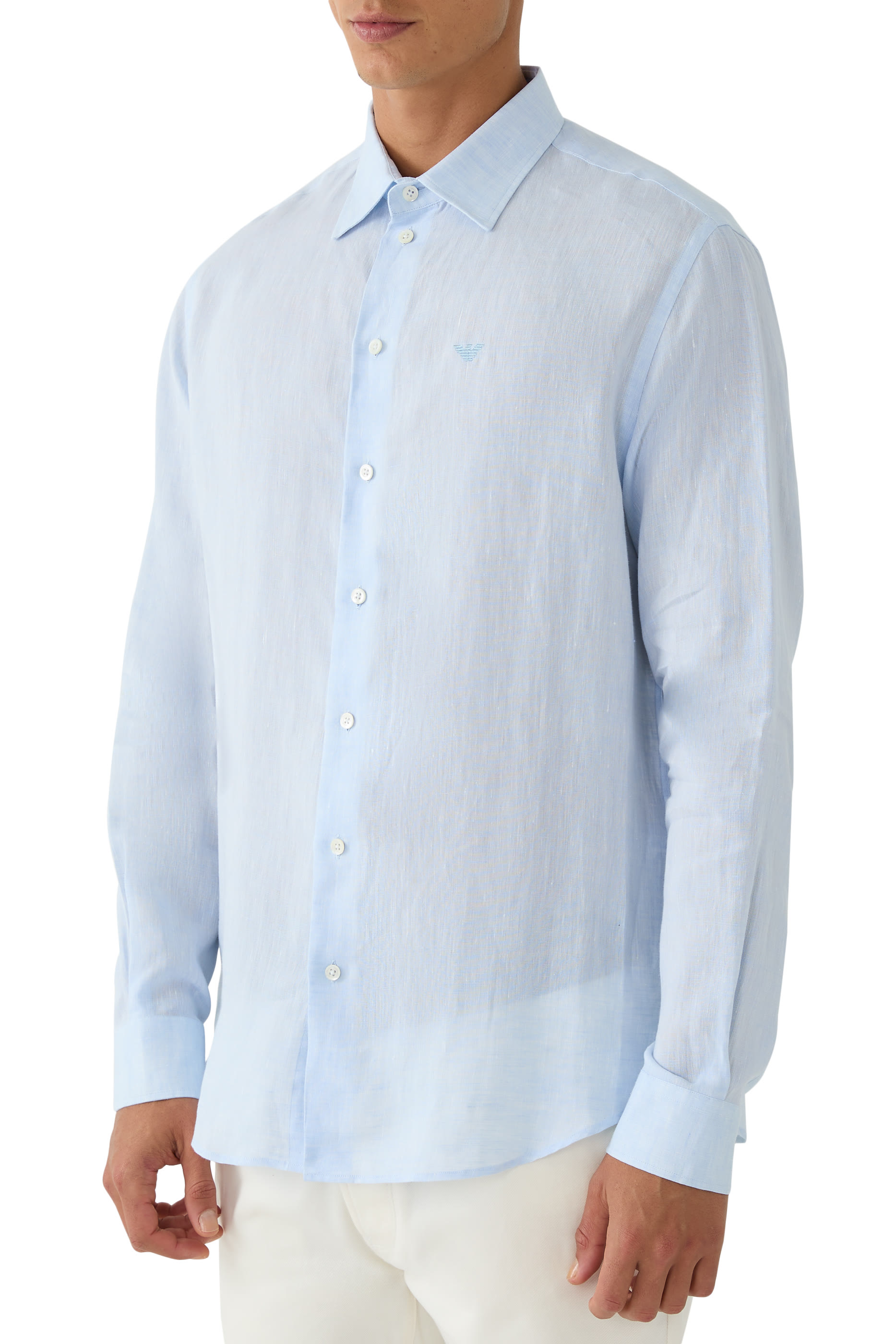 Slim Fit Linen Shirt