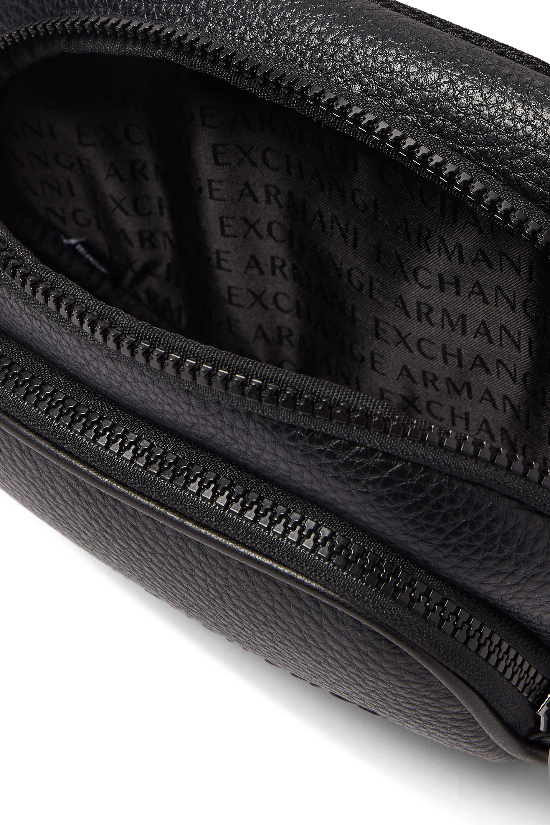 Bum Bag with Embossed Logo and Two Pockets 