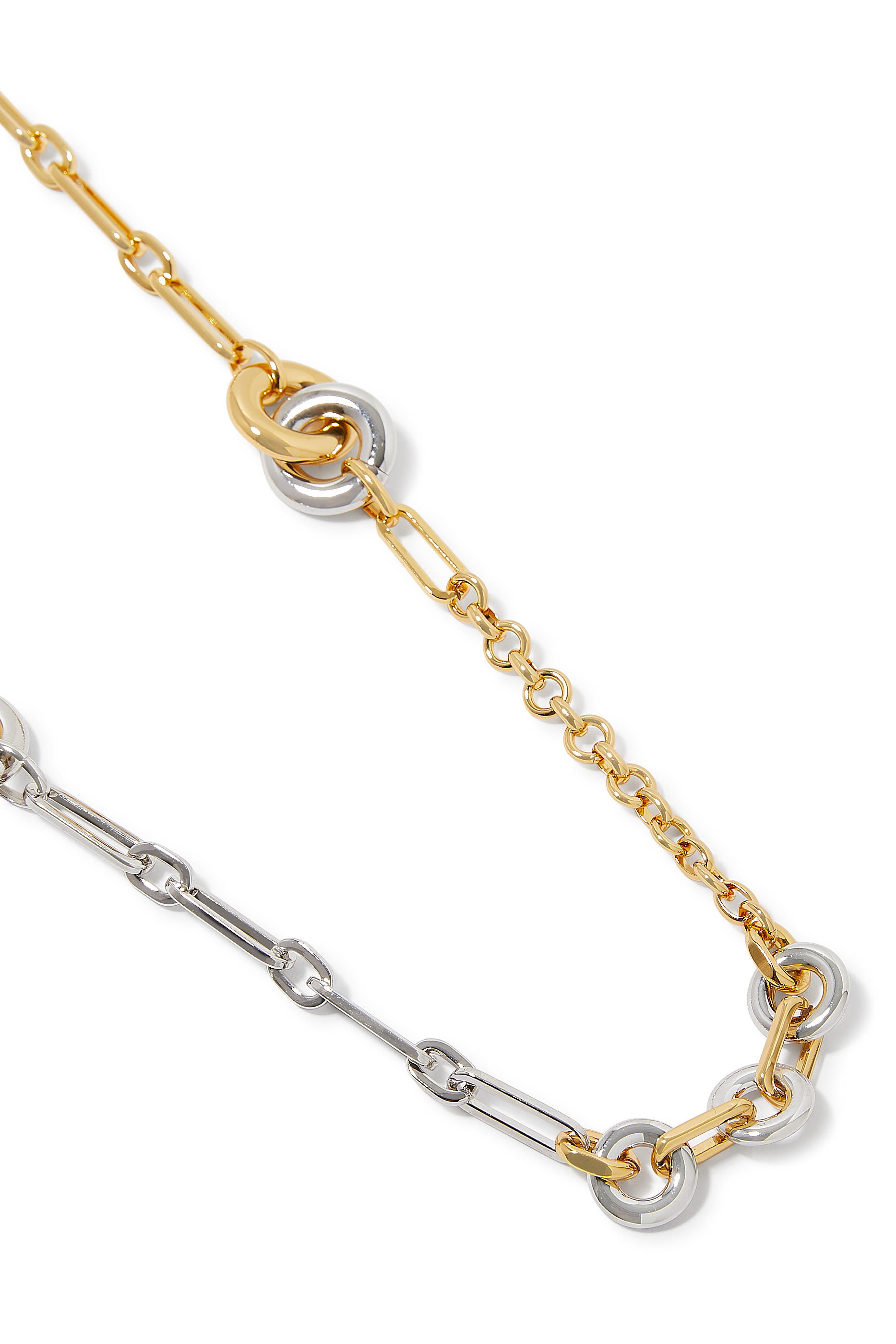 Interlock Long Necklace