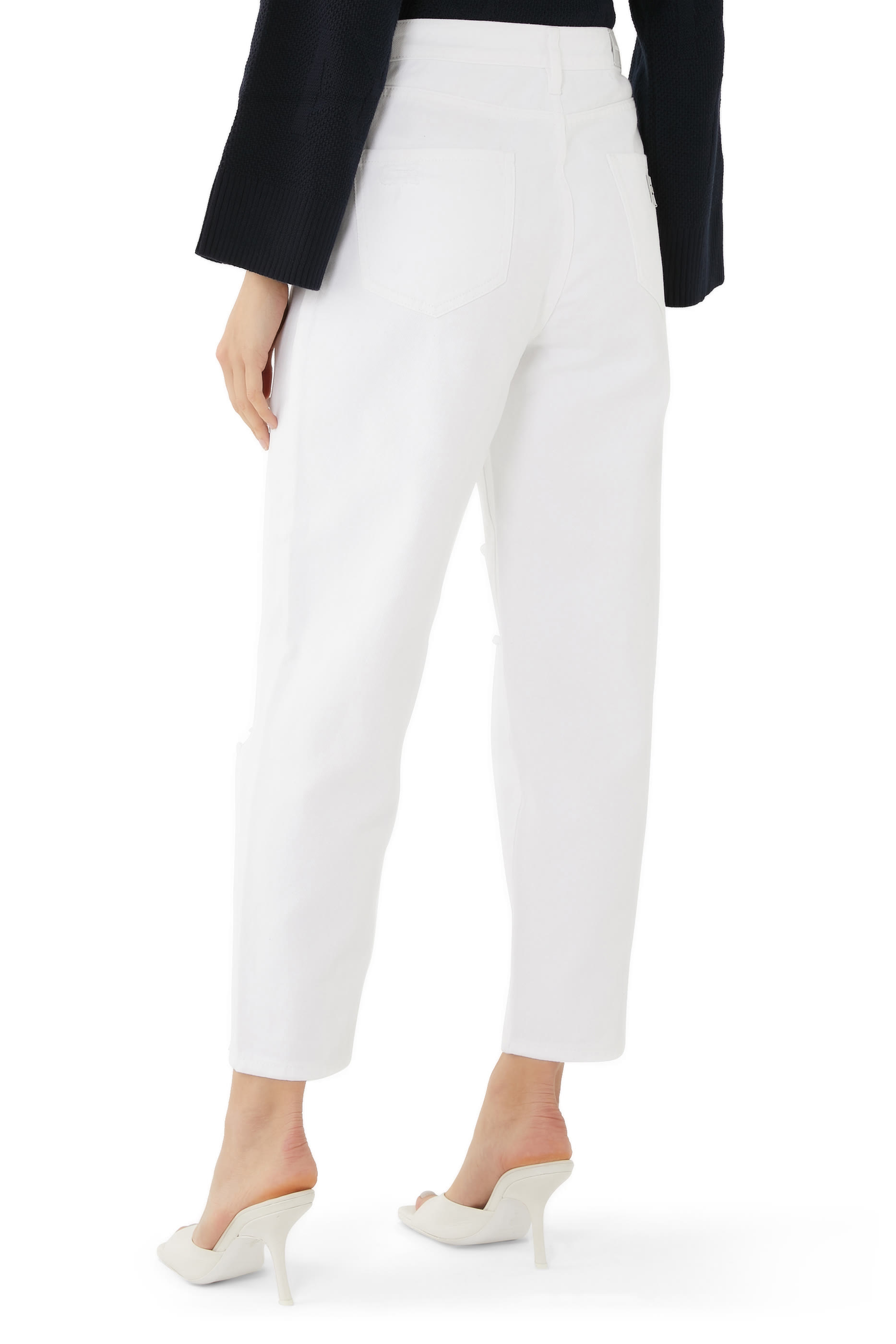 Distressed Relaxed Jeans