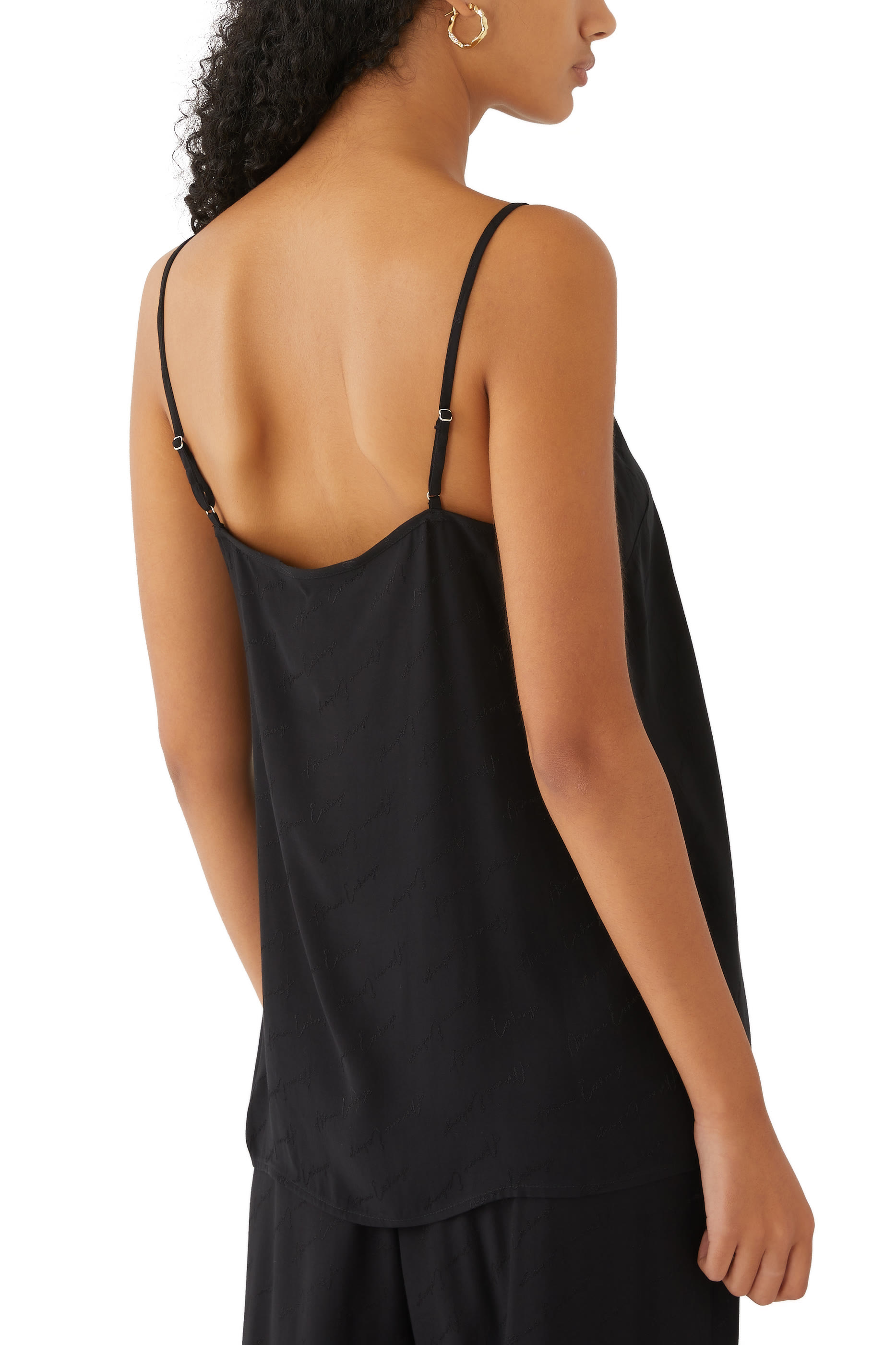 V Neck Sleeveless Top