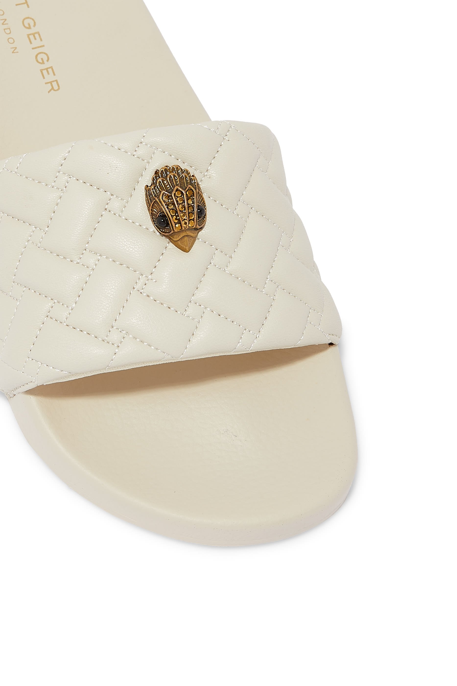 Quilted Slide Sandals