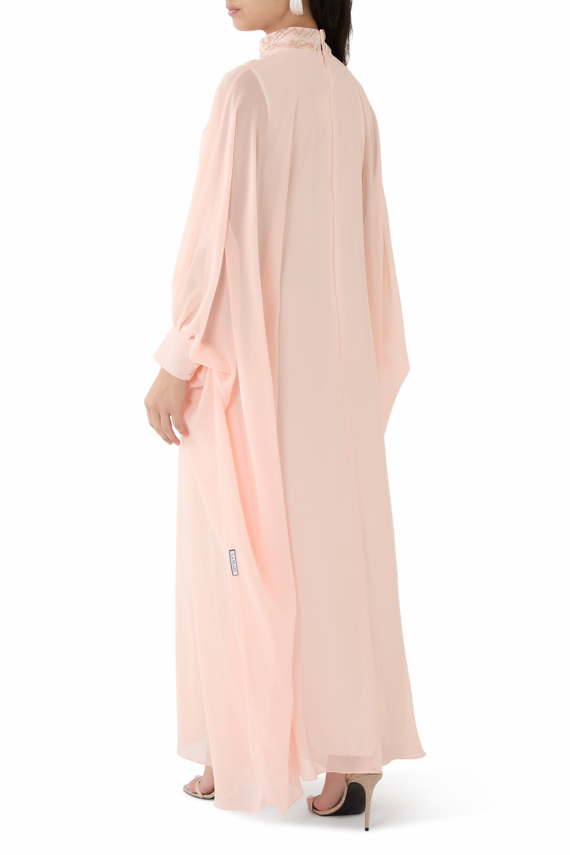 High Neck Embellished Kaftan