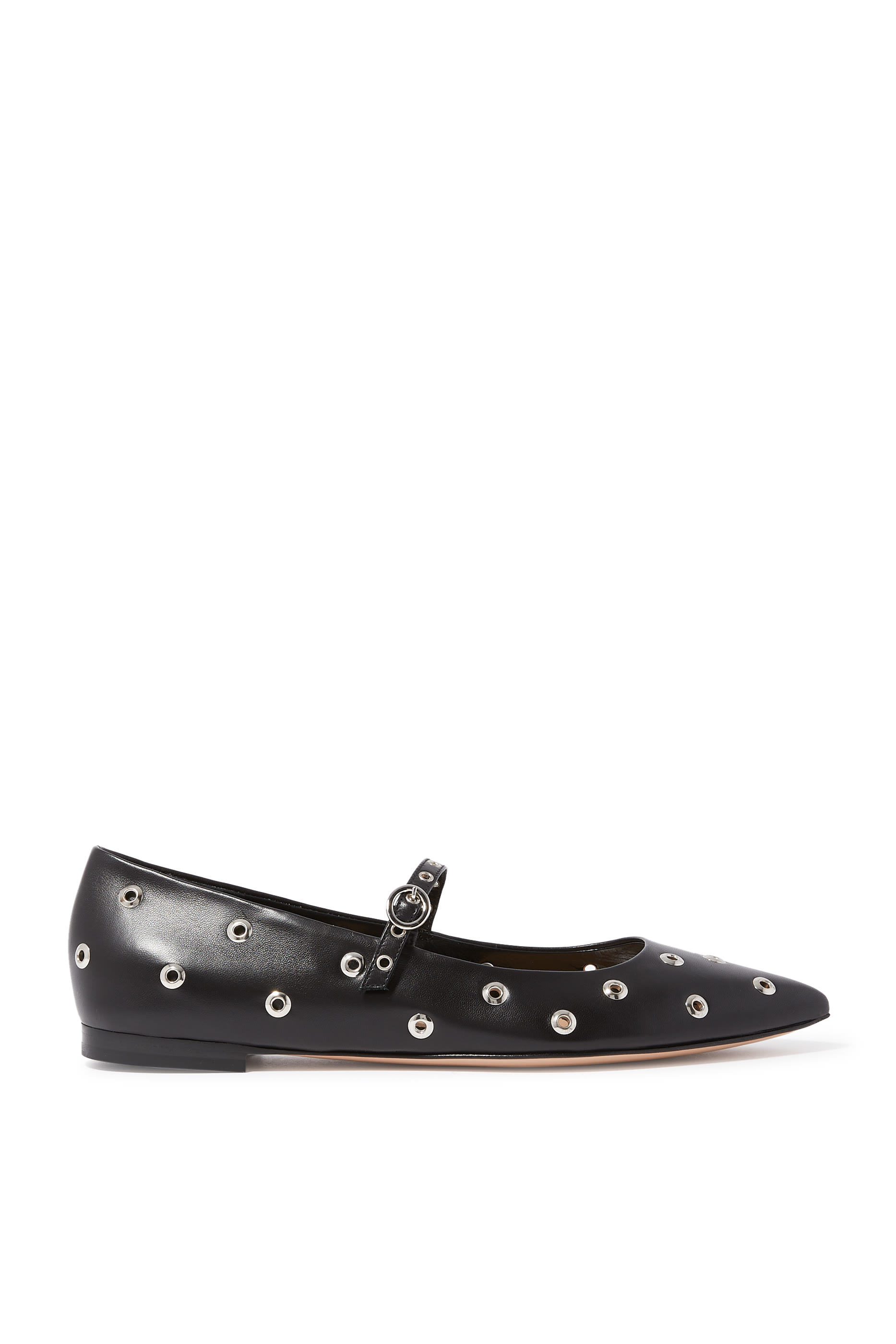 Lydia Eyelets Ballerinas