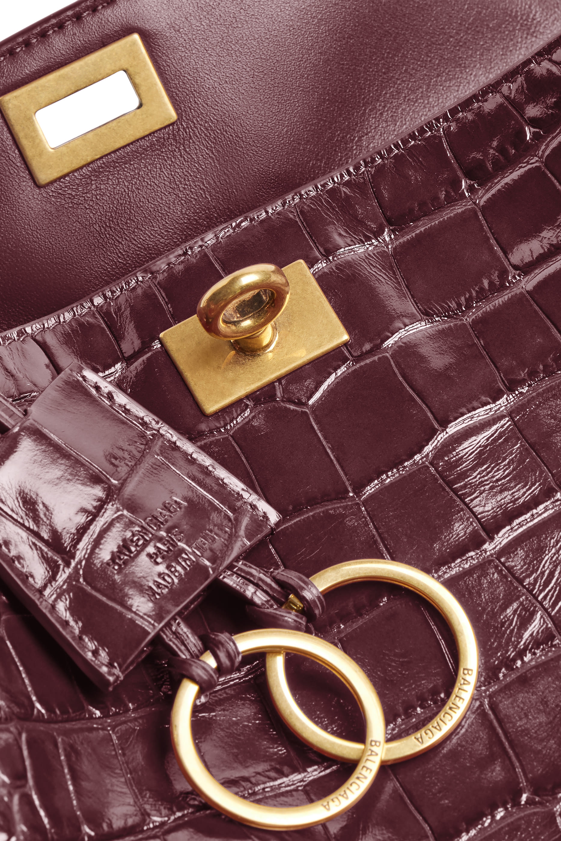 Rodeo Croc Embossed Handbag Mini