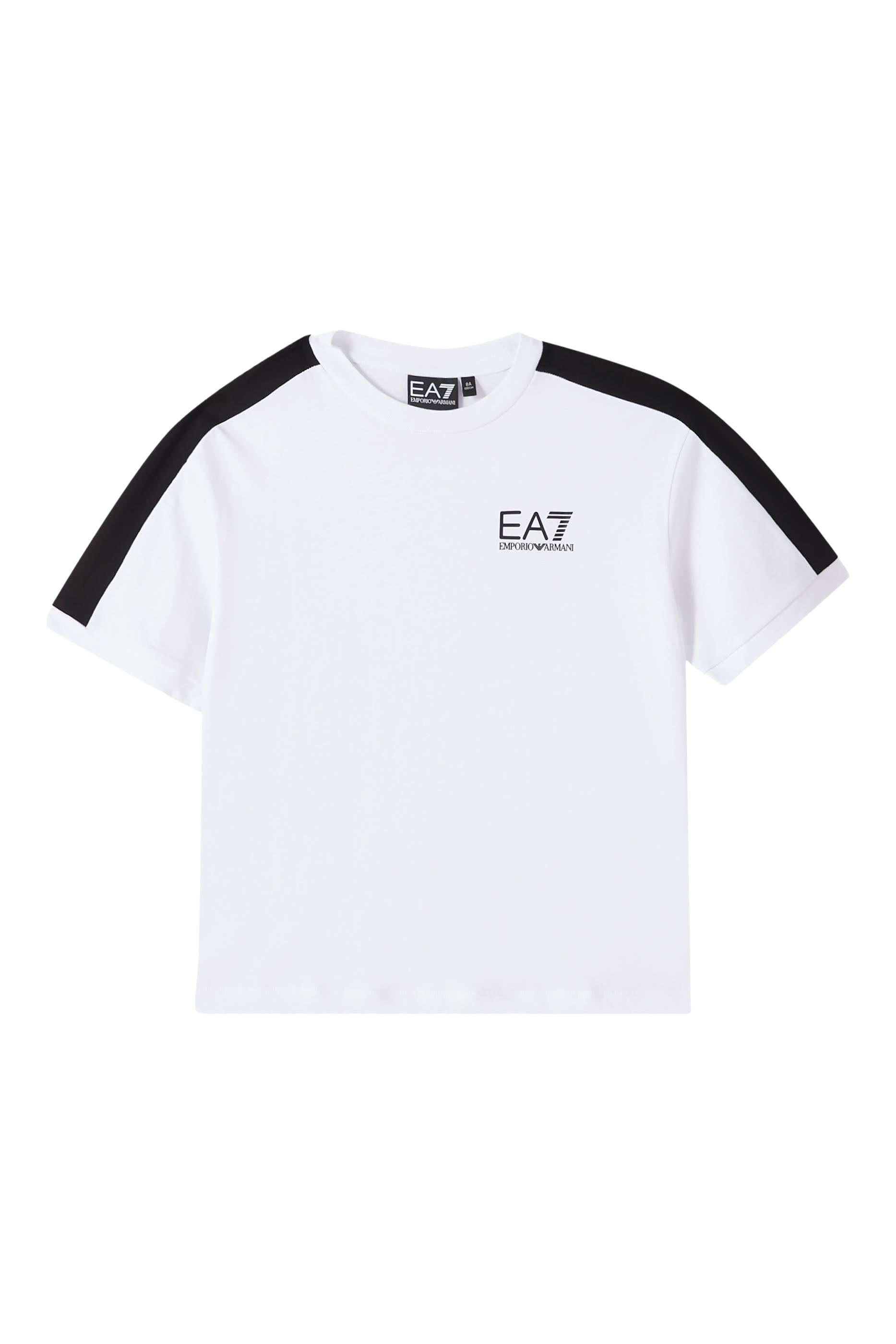 Kids EA7 Logo Tape T-Shirt