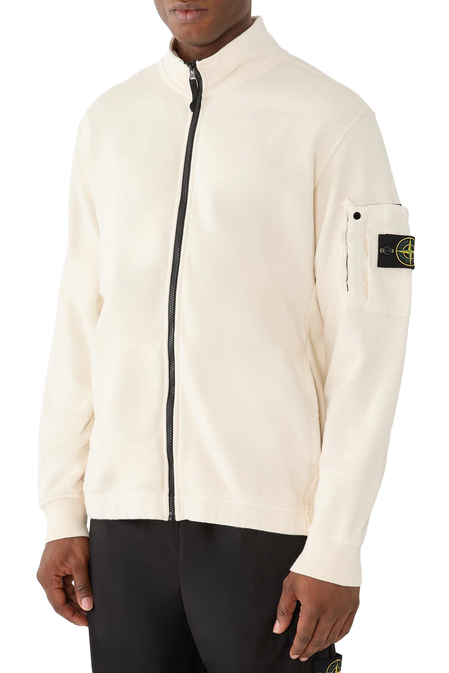  Cotton Fleece Track Jacket 