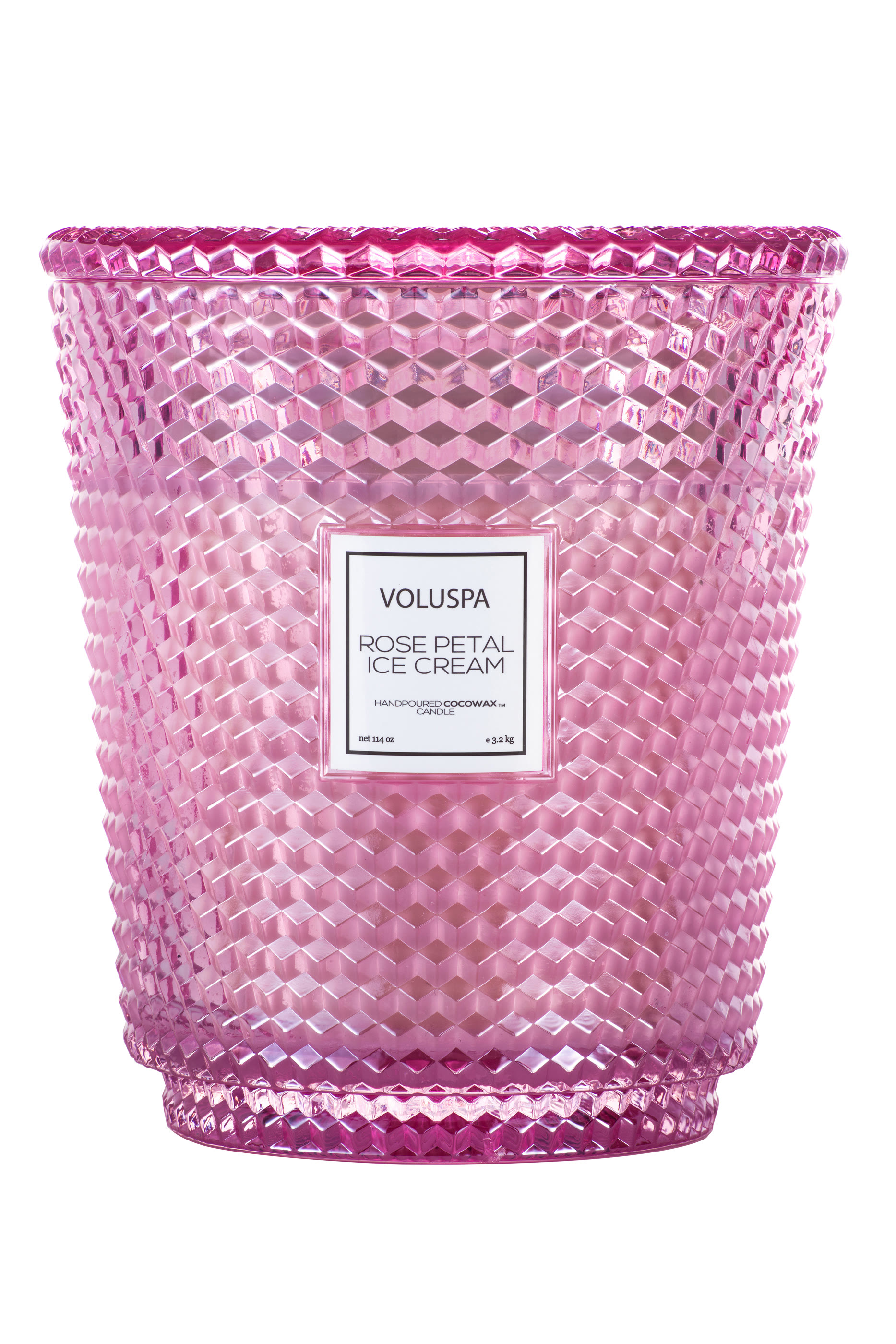 Rose Petal Ice Cream 5 Wick Hearth Candle