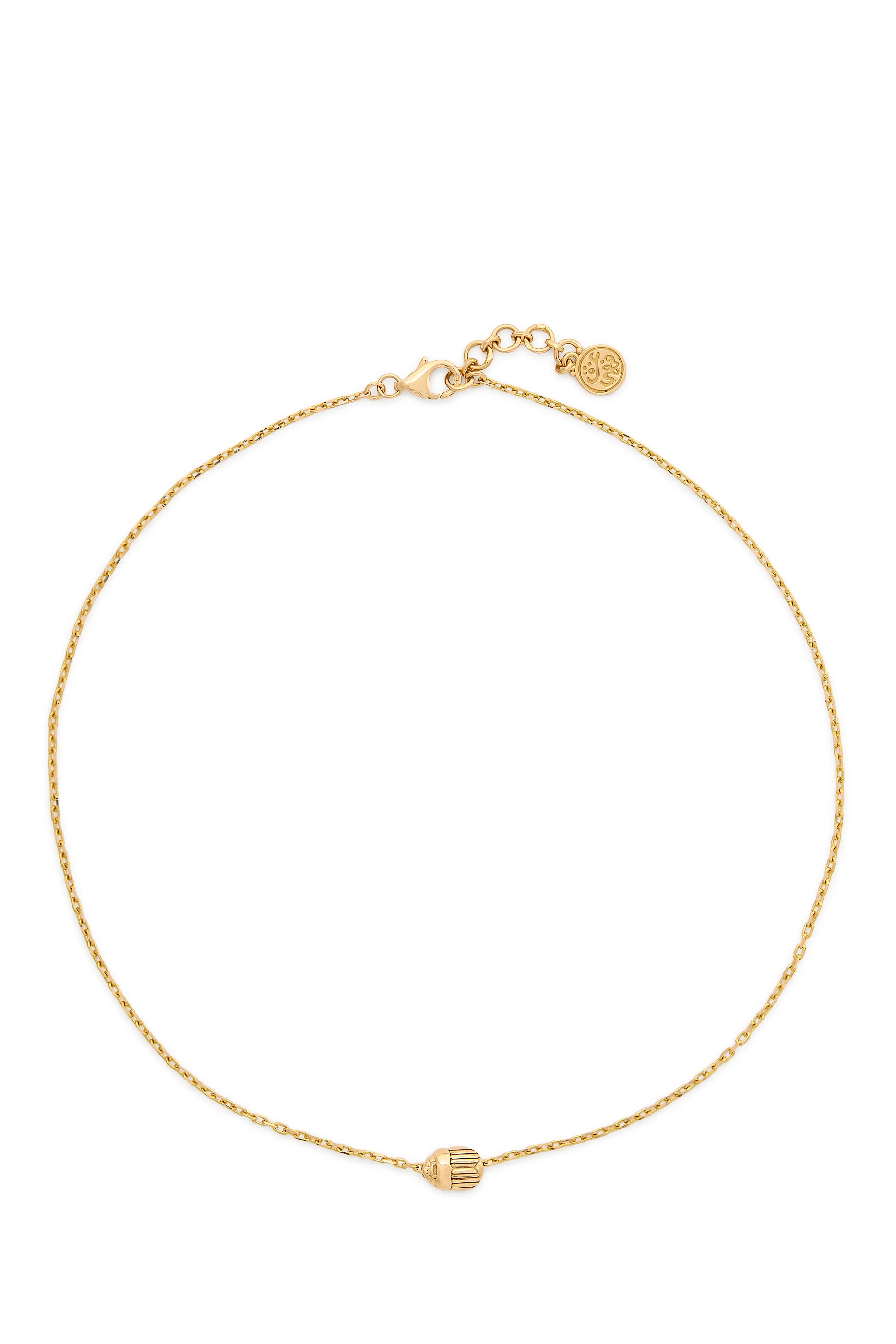 Solar Voyage Chain Necklace, 18k Yellow Gold
