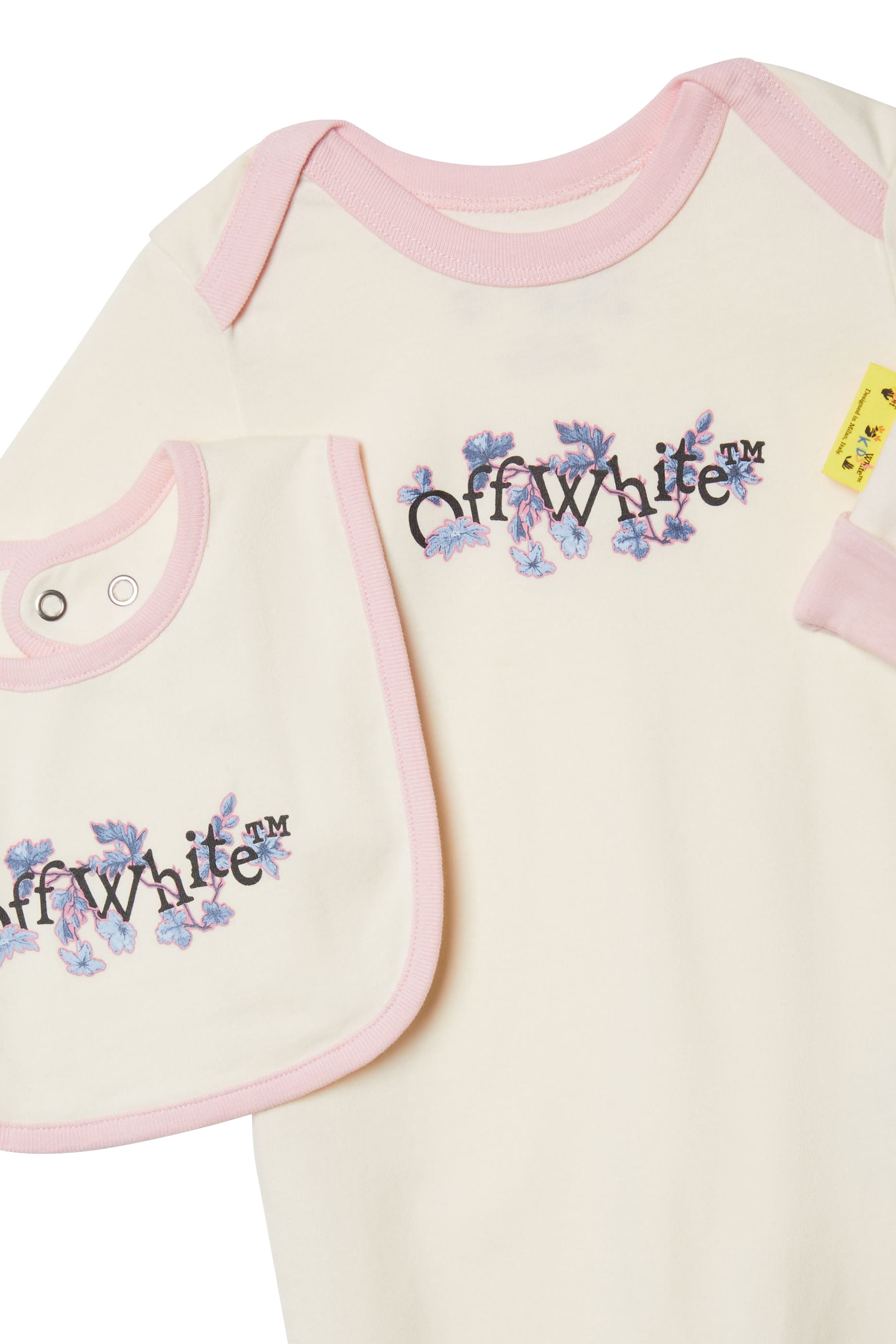 Kids Bodysuit, Bib & Hat Set