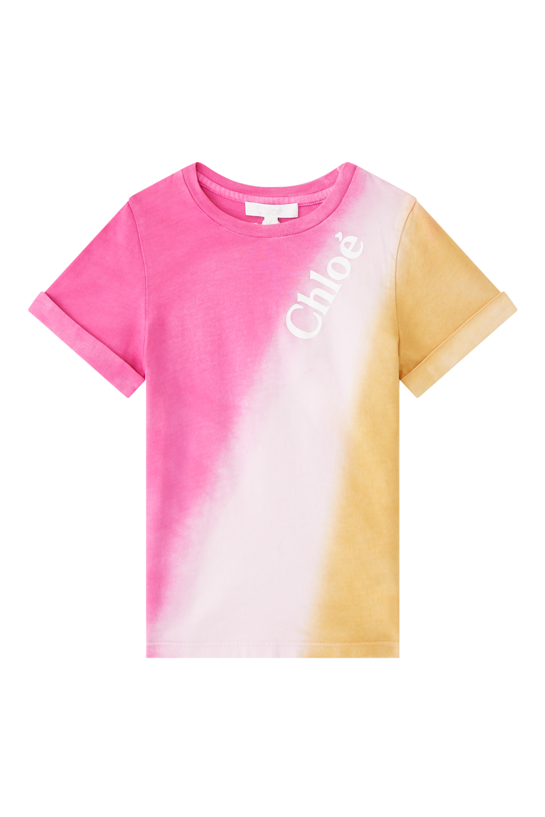 Kids Tie-Dye Print Ombré T-shirt