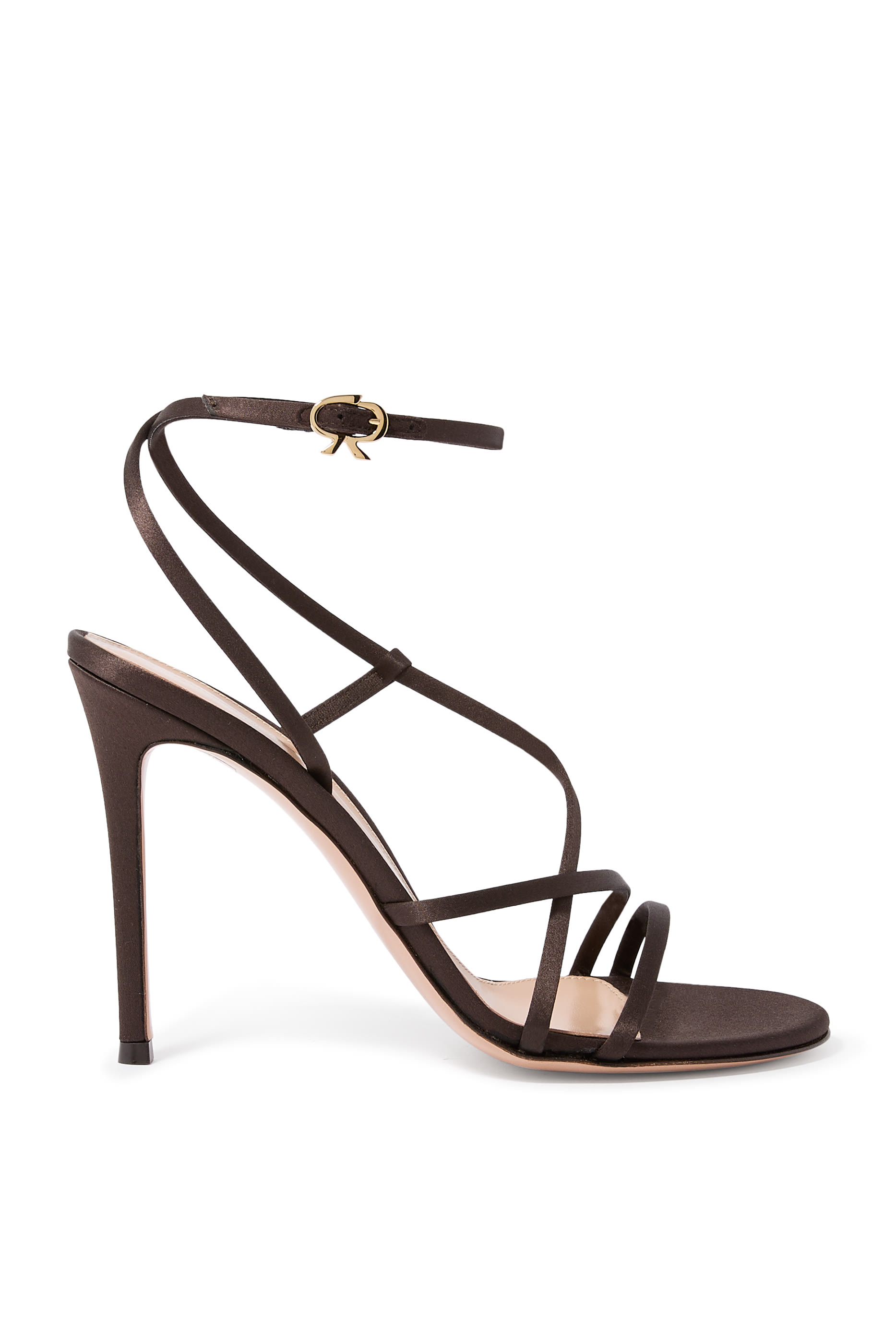 Strappy Satin 100 Sandals