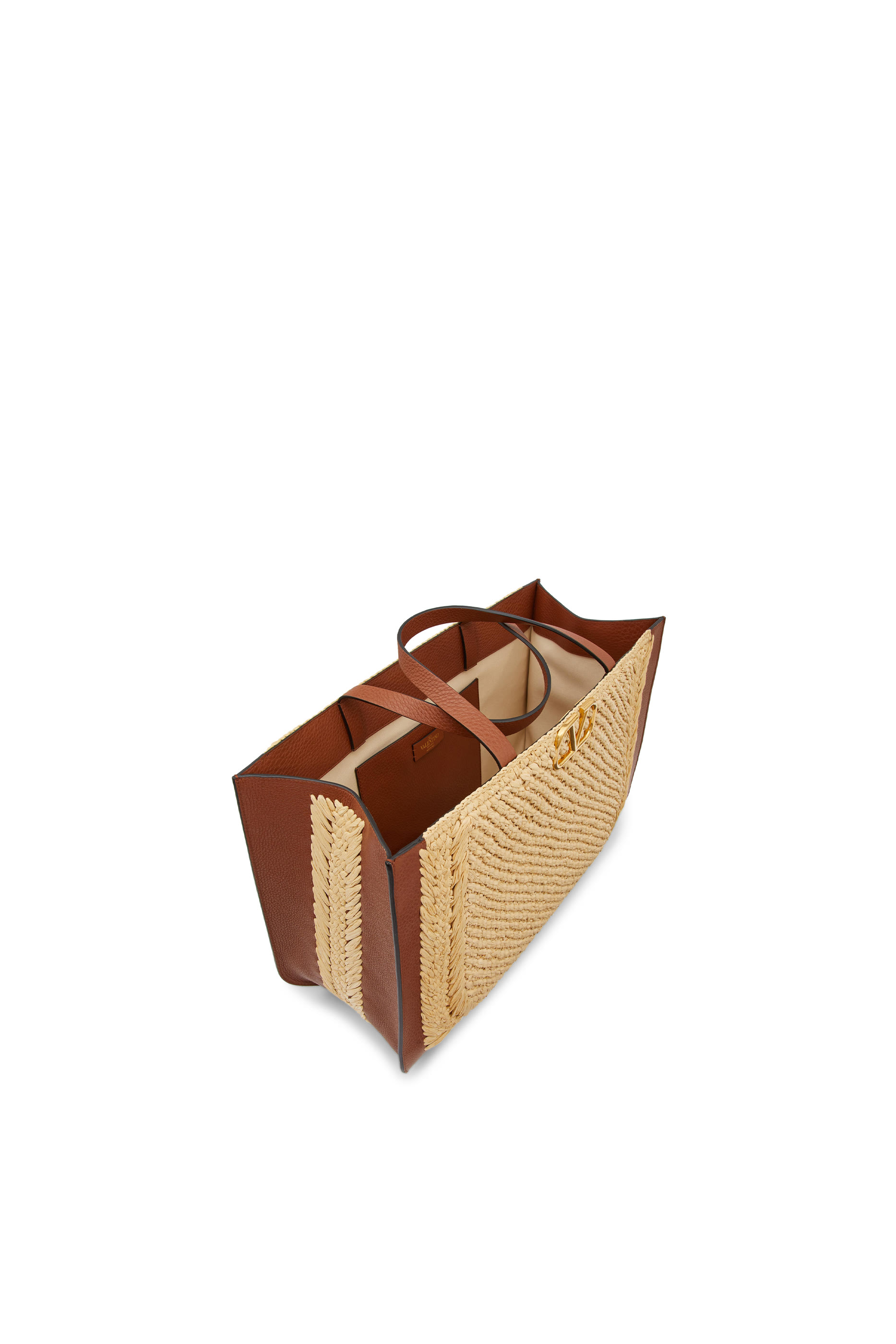 Valentino Garavani VLogo Signature Crochet Tote Bag