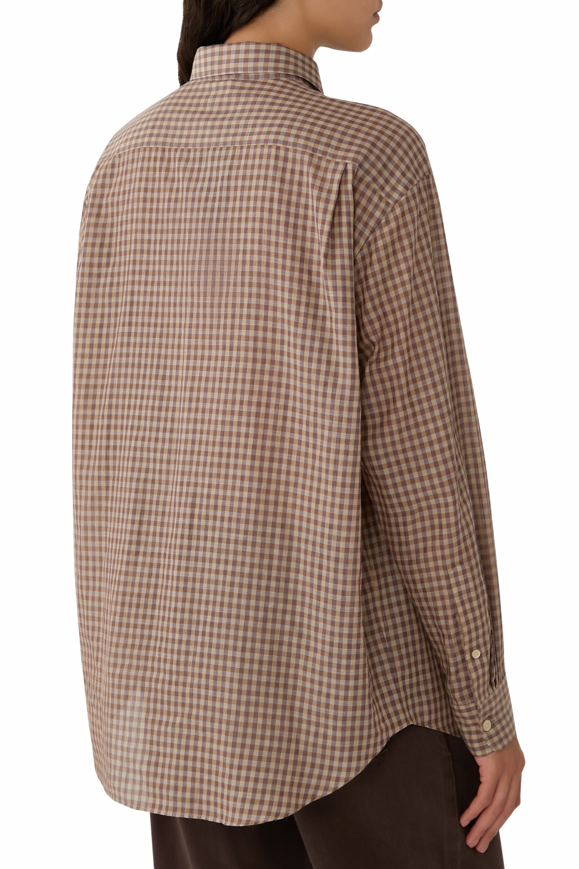Light Cotton Check Shirt