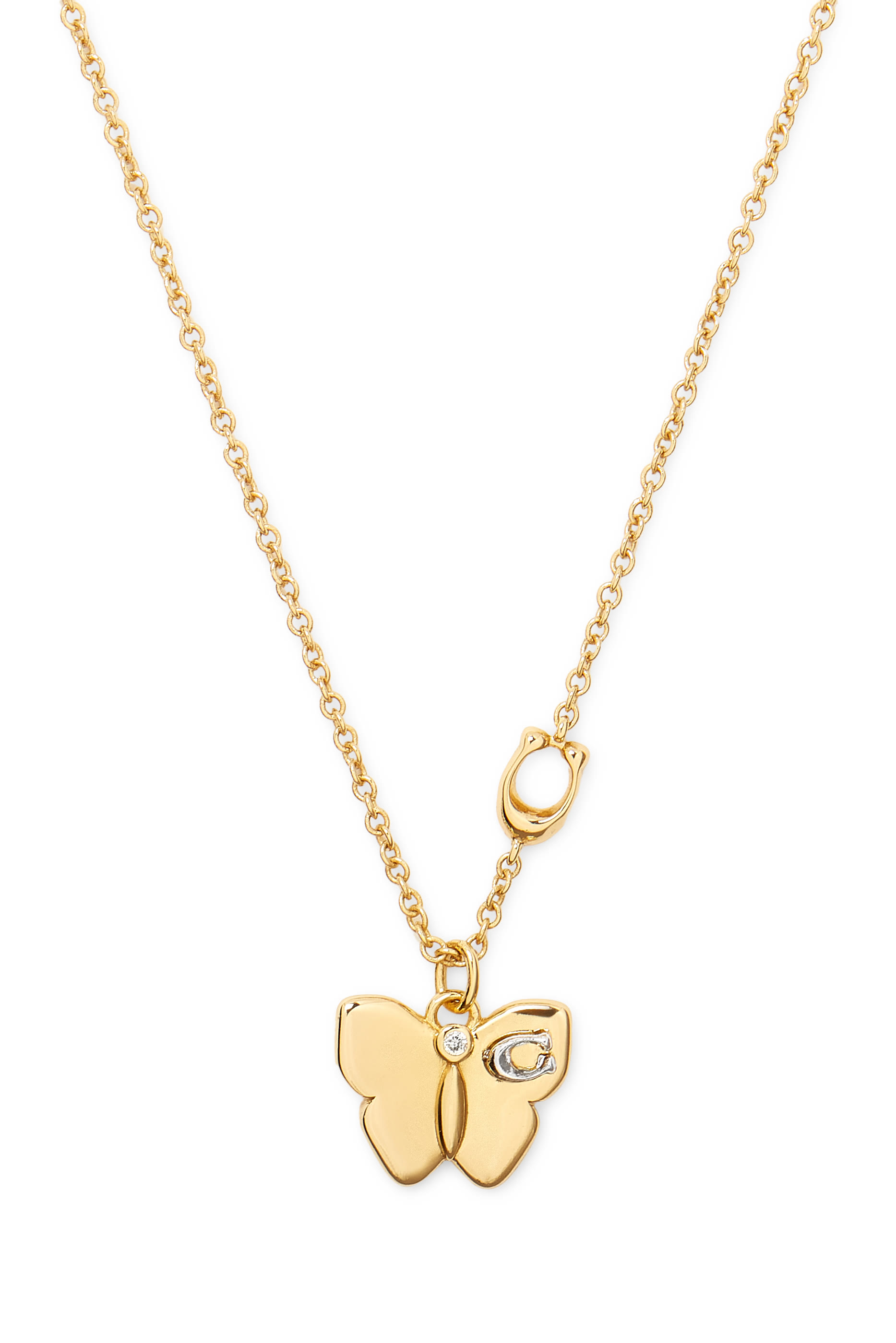Butterfly Pendant Necklace