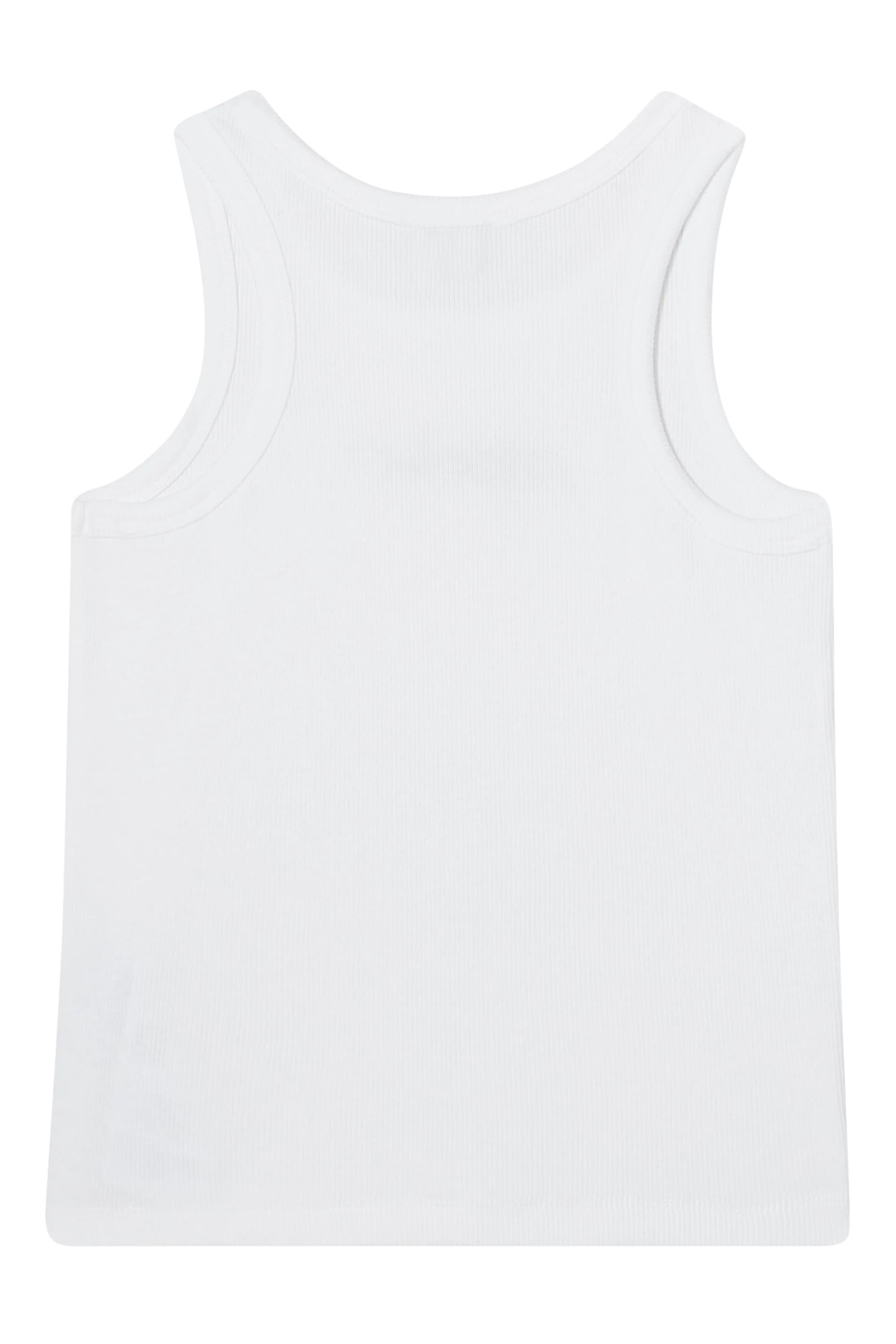 Kids Signature Logo Ribbed Tank Top
