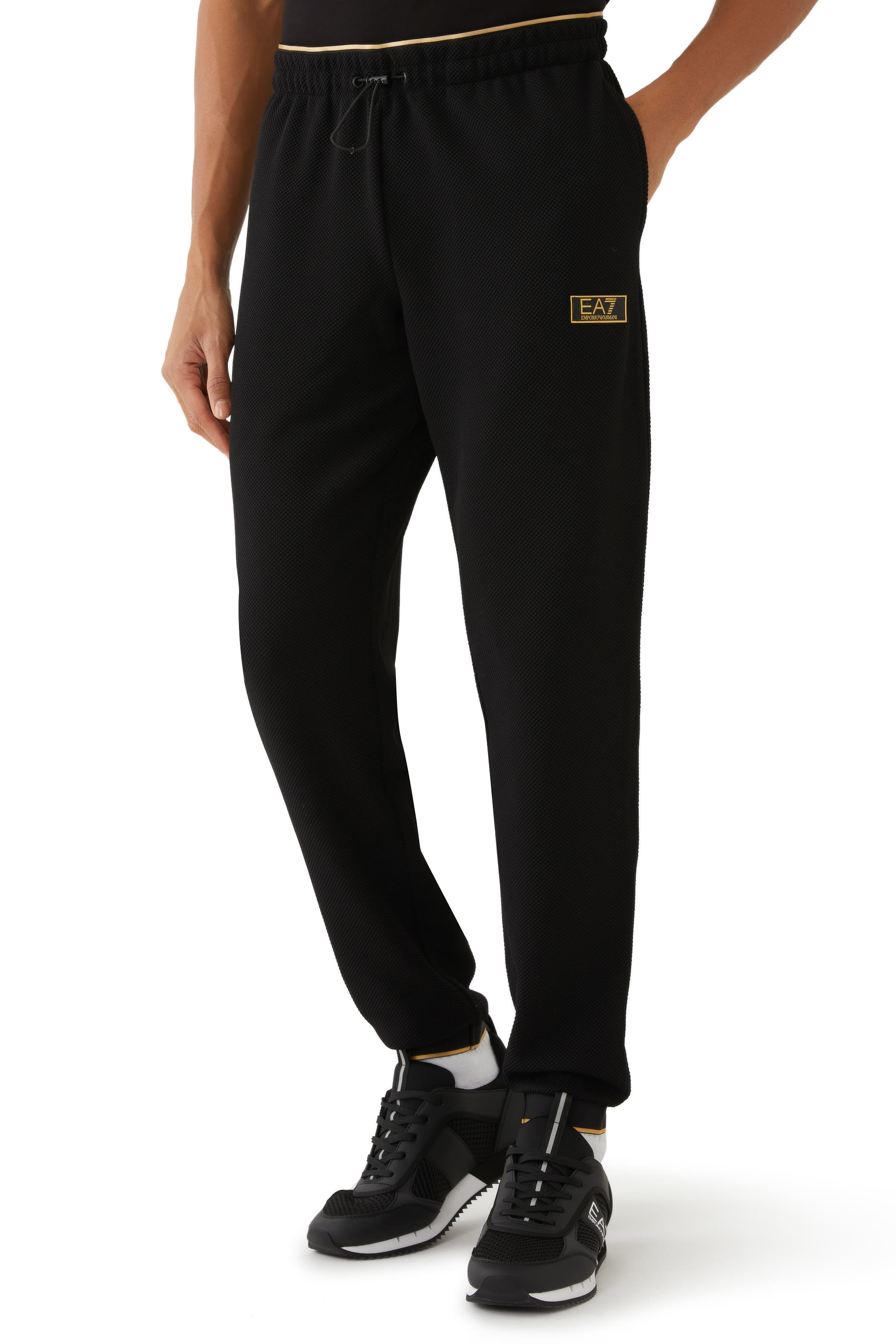 Technical-Piqu&eacute; Joggers