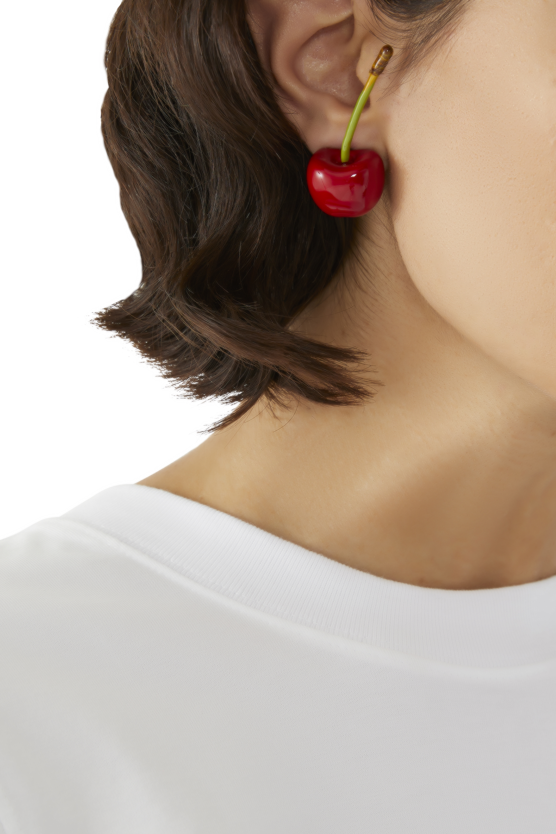 Les Boucles Cerise Earrings