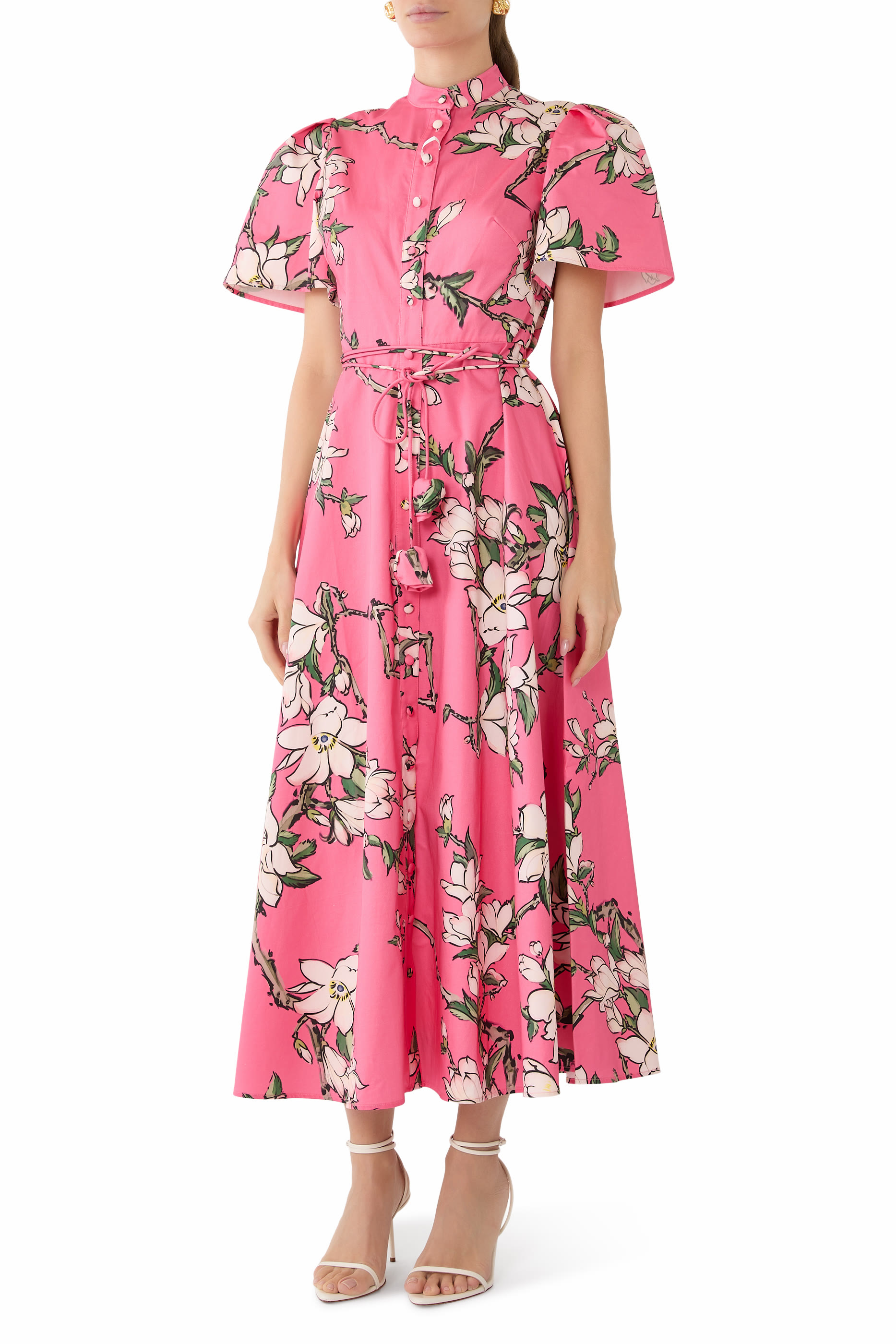 Bianca Short Sleeve Midi Dress