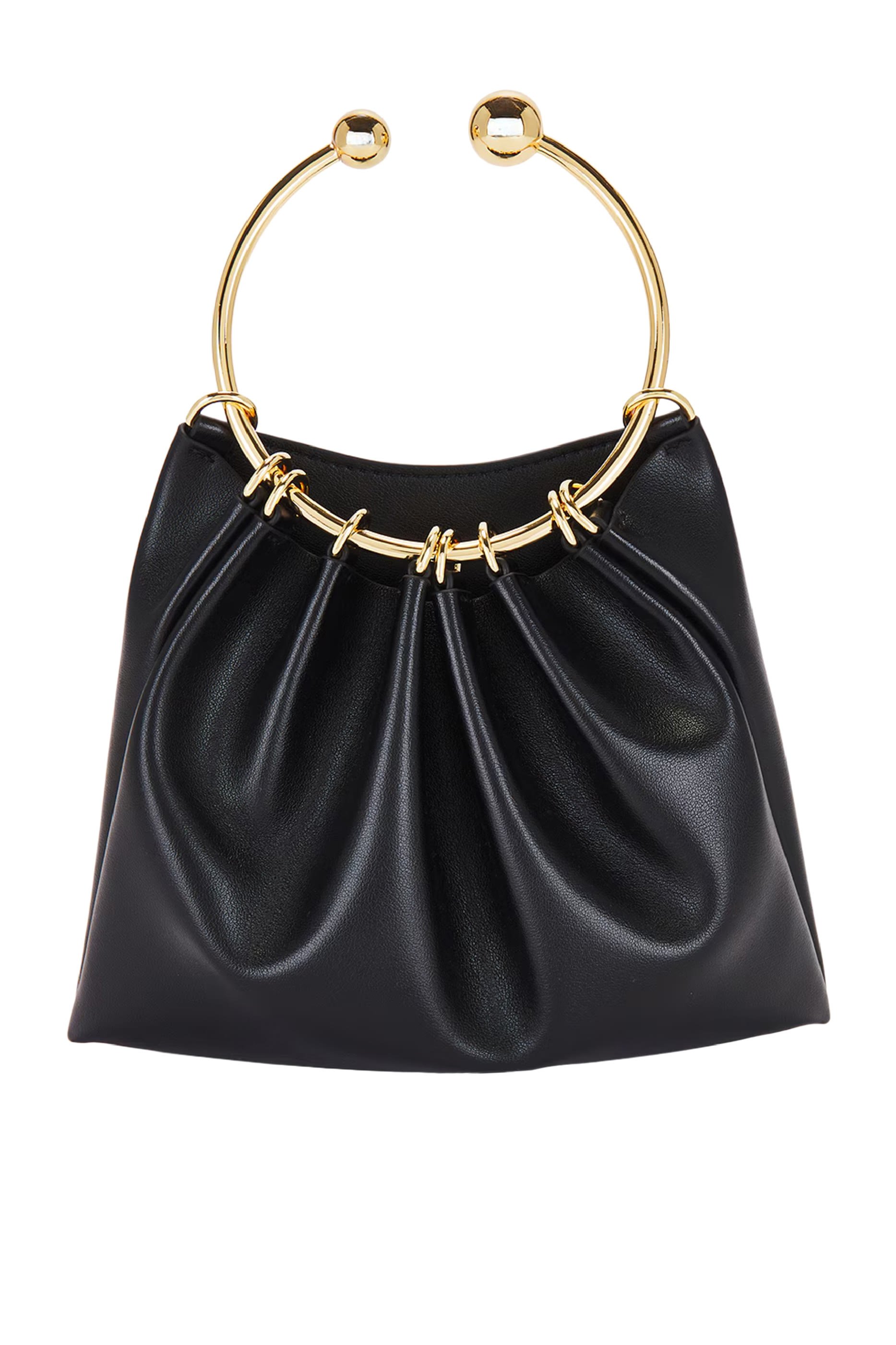 Ring Handle Shoulder Bag