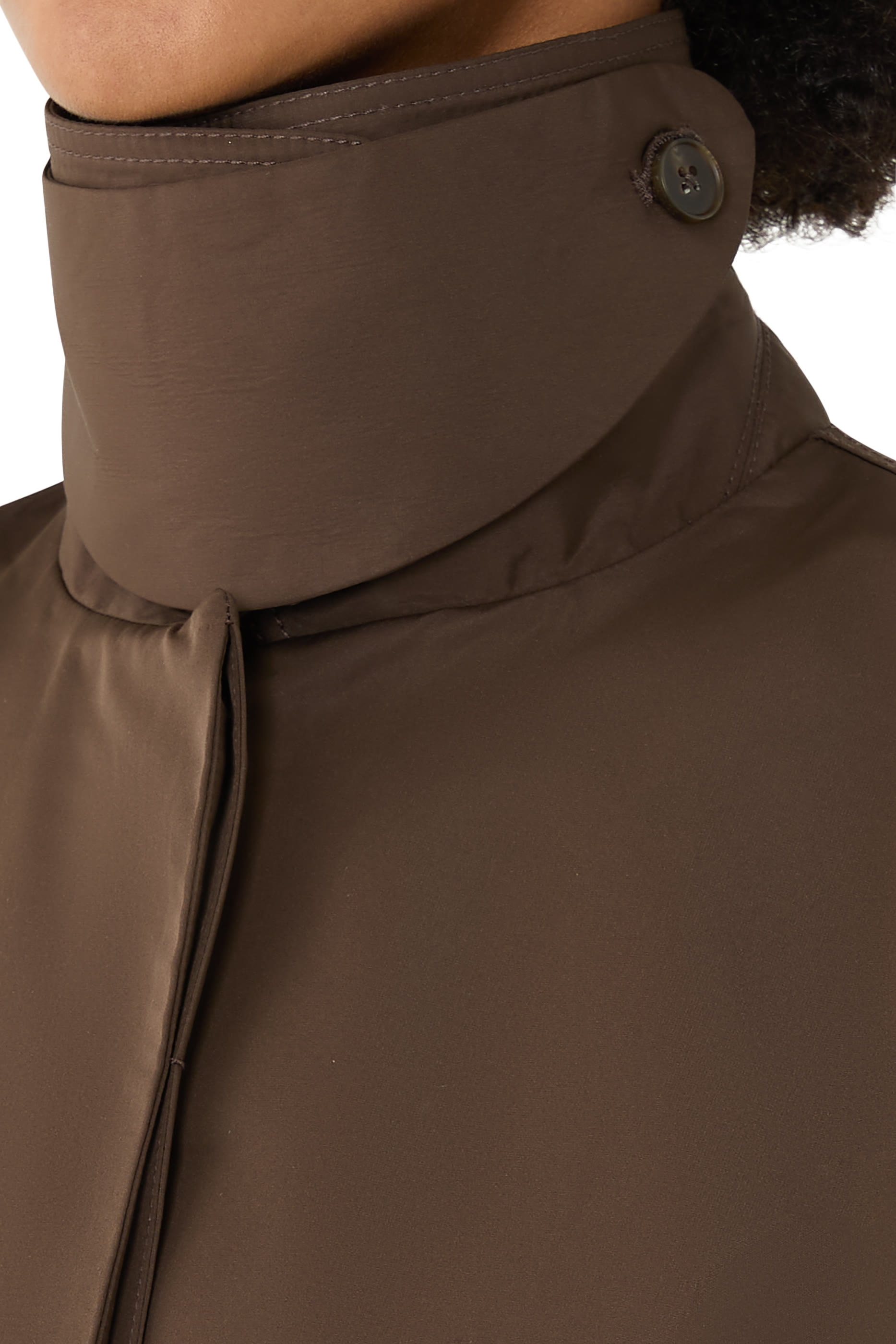 Etoffe High-Neck Coat