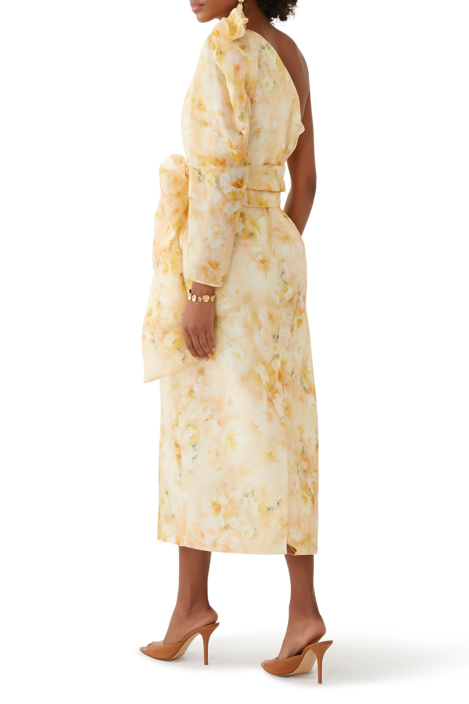 Crush Asymmetrical Midi Dress