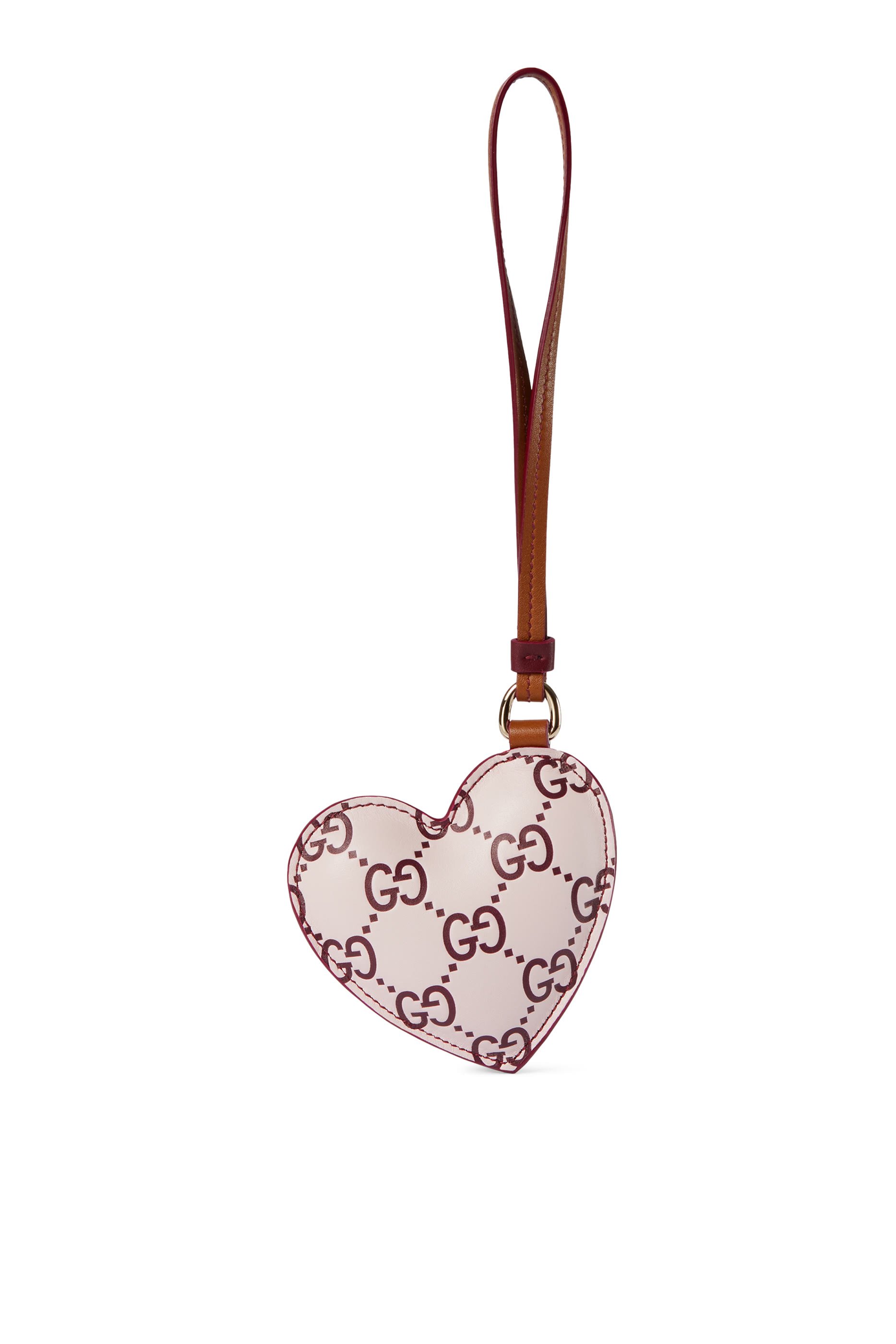 Heart-Shaped Bag Charm