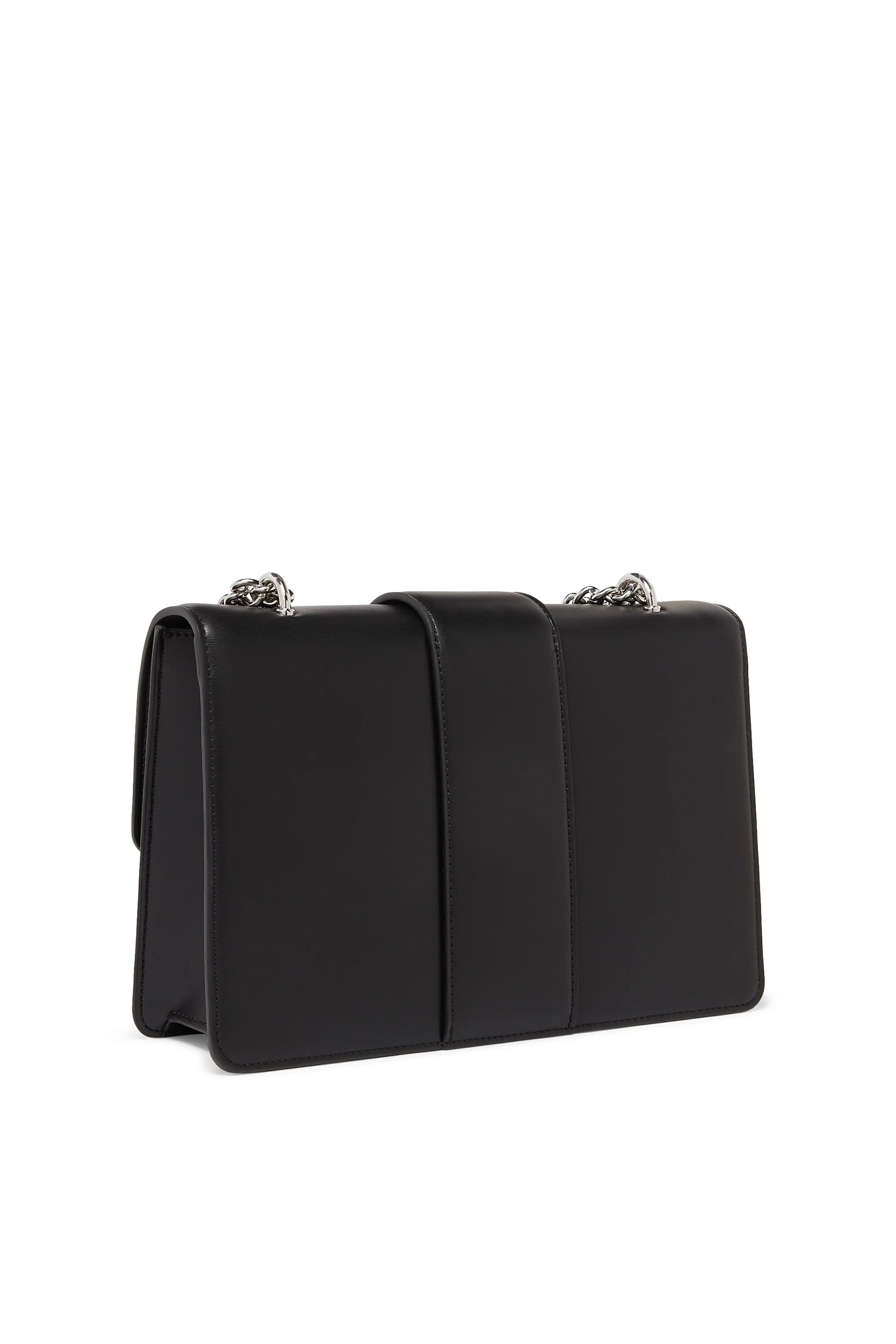 Metal AX Logo Shoulder Bag