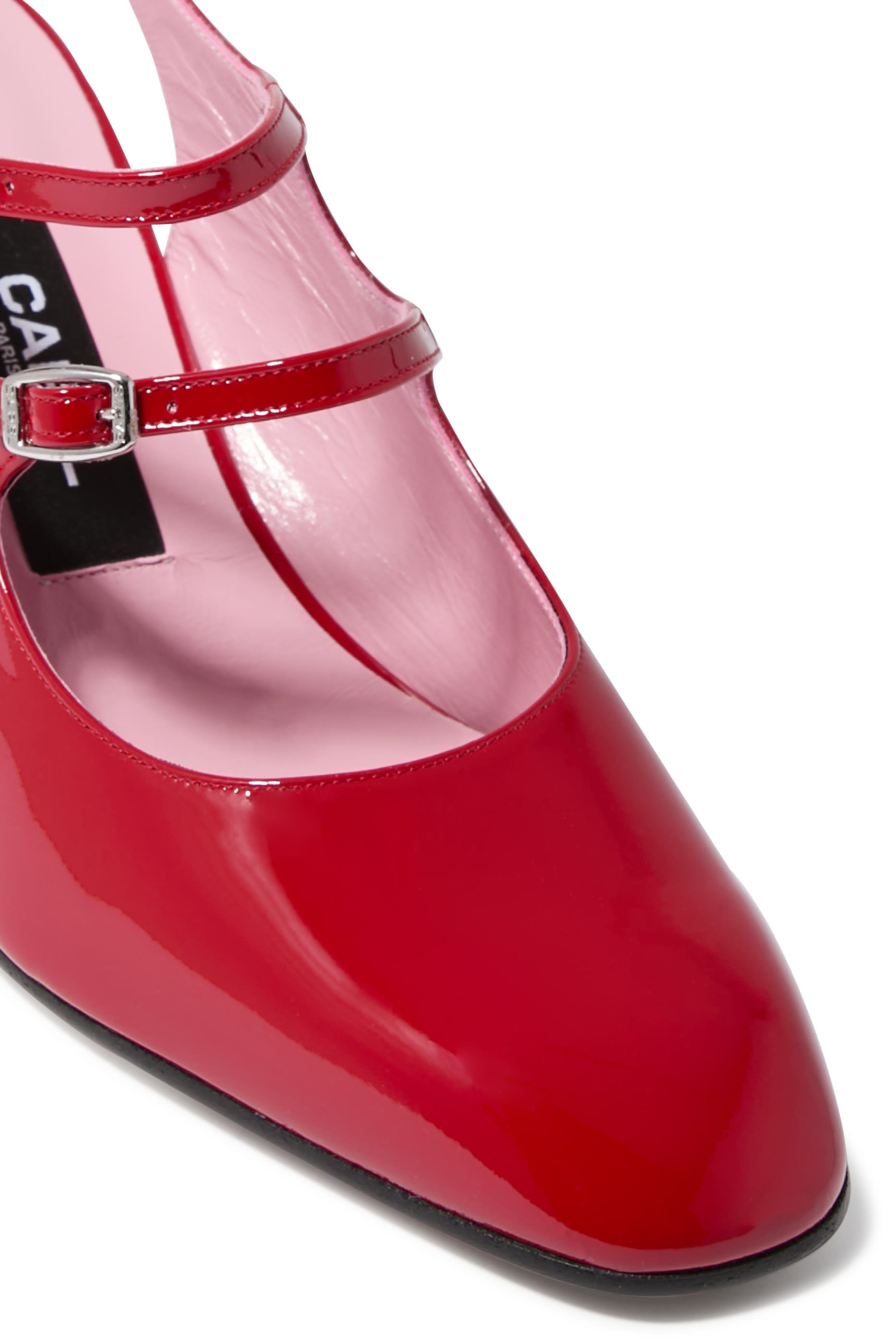 Banana Leather Slingback Mary Janes