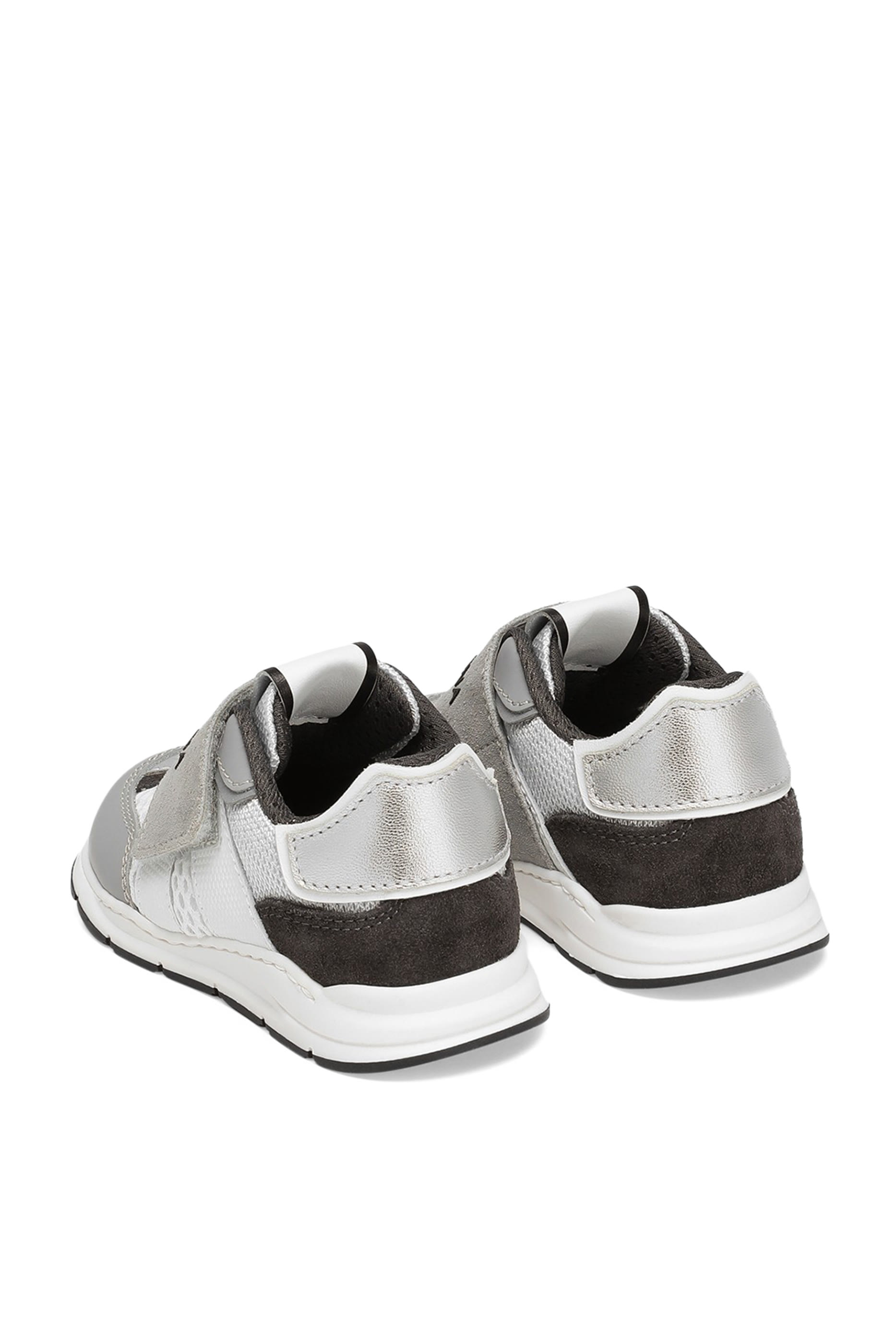 Kids DG Logo Nylon and Mesh Sneakers