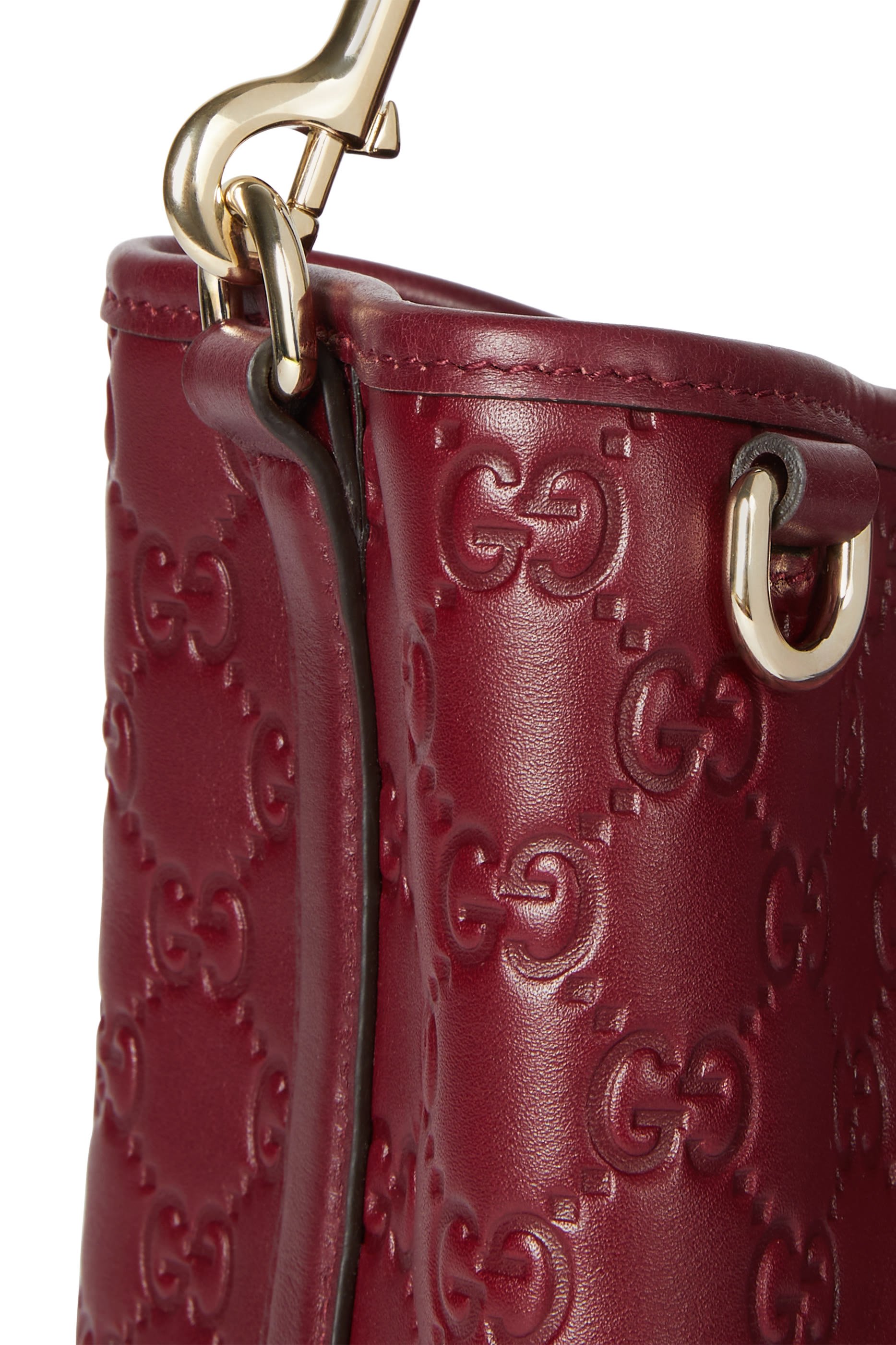 GG Emblem Small Bucket Bag