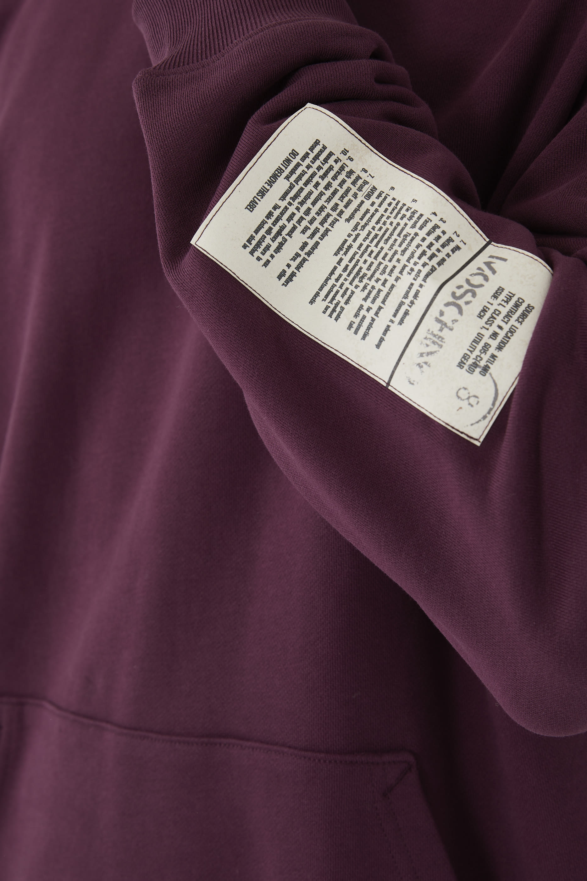 Military Label Sweatshirt