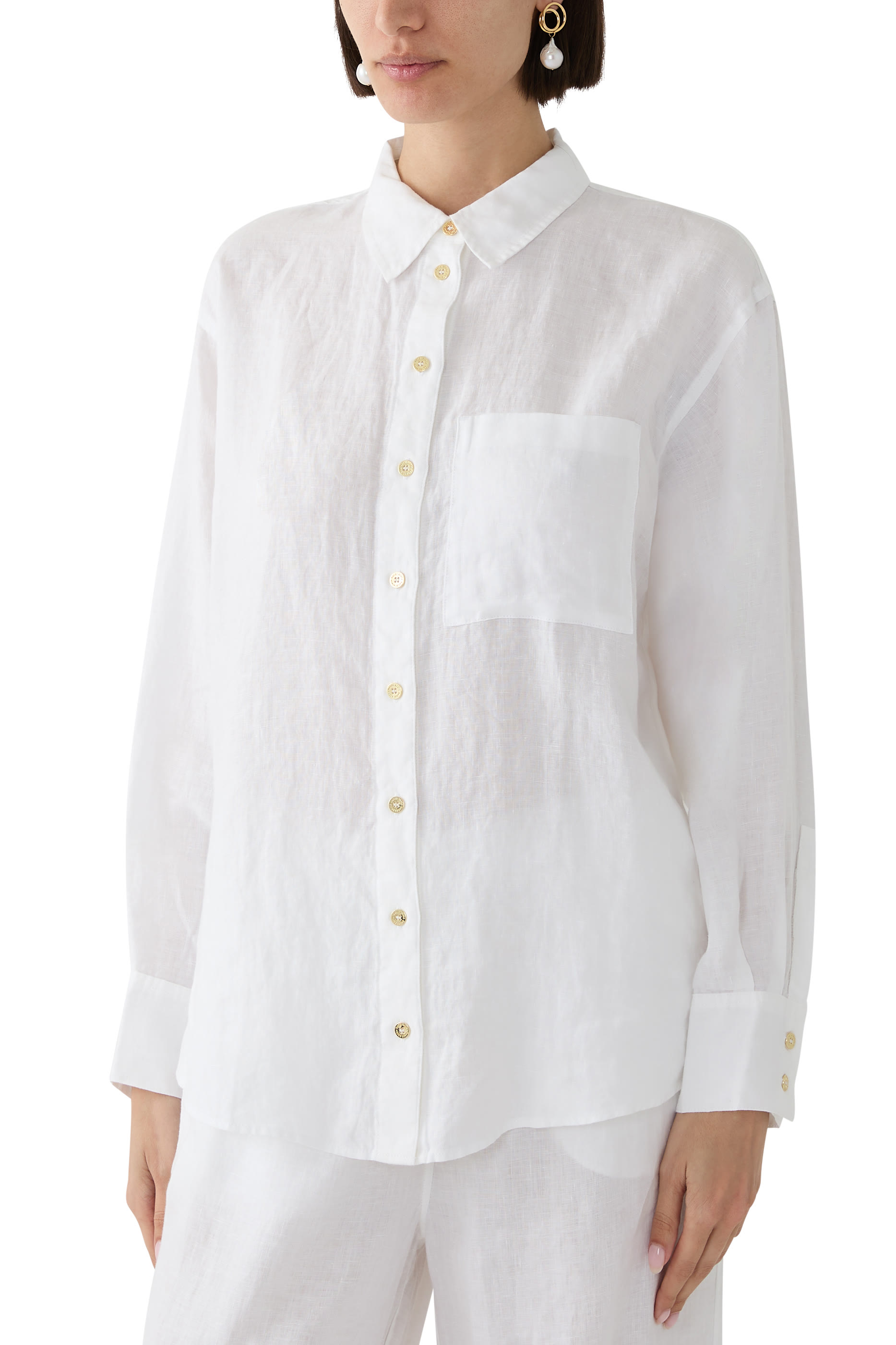 White Bay Linen Shirt
